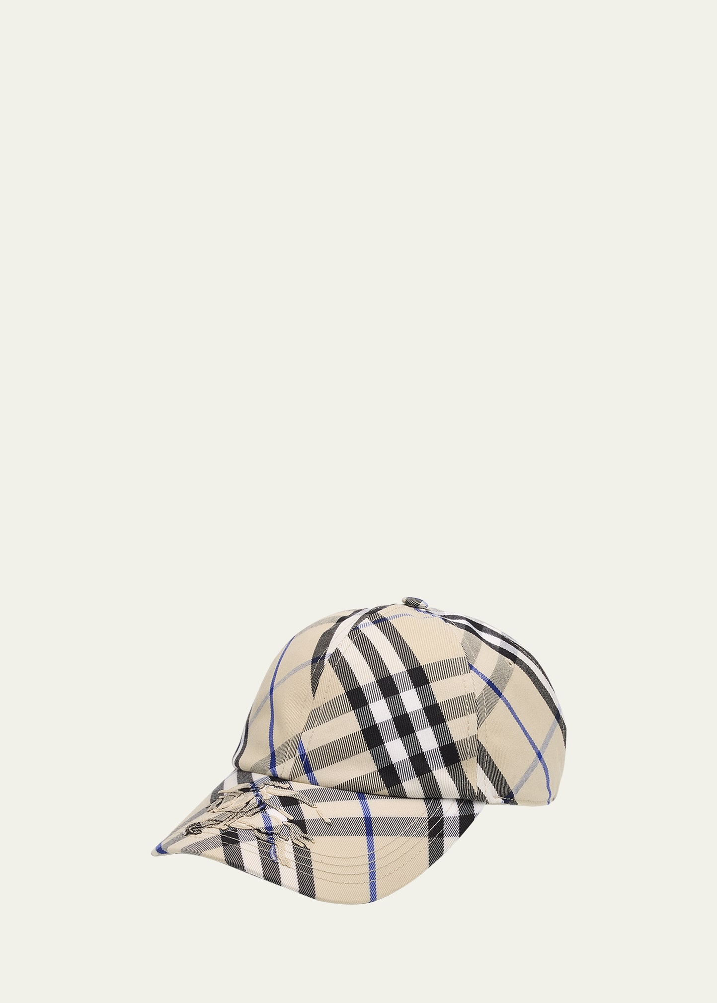 Men's Check EKD Baseball Cap - 1