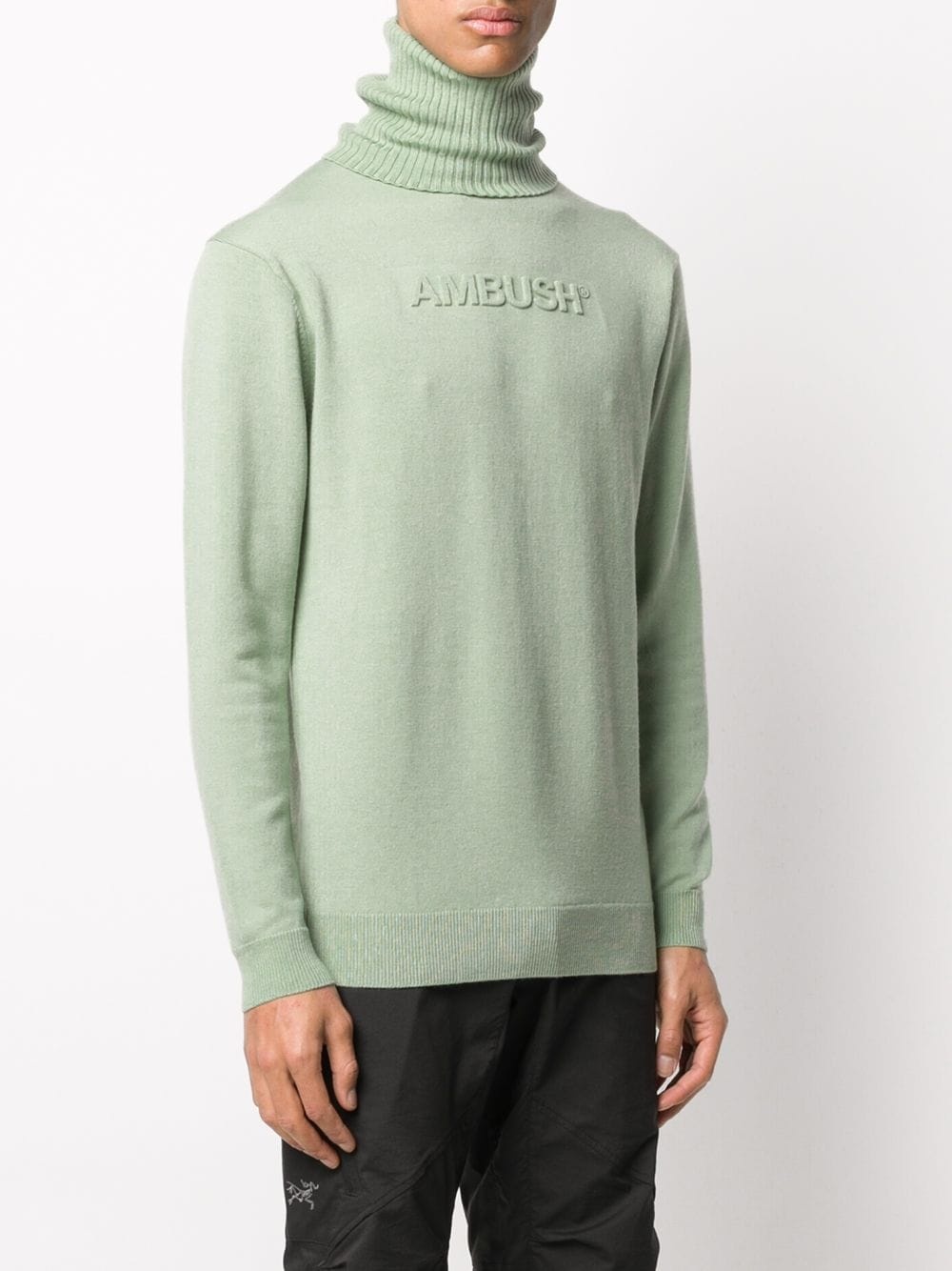 embossed logo jumper - 4