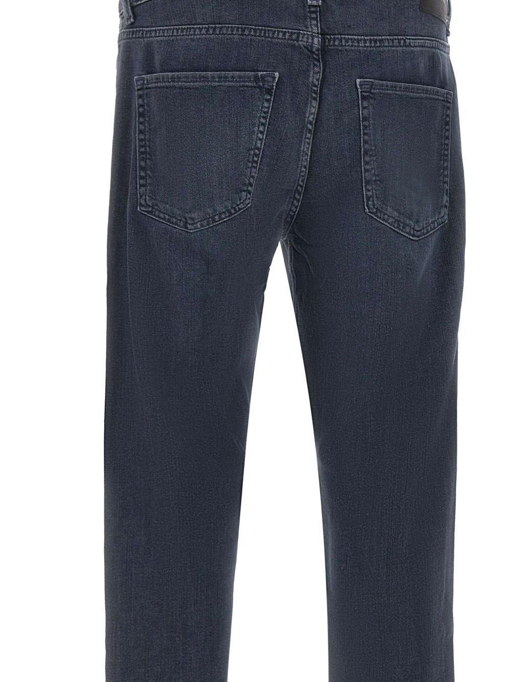 five-pocket logo-patch jeans - 5