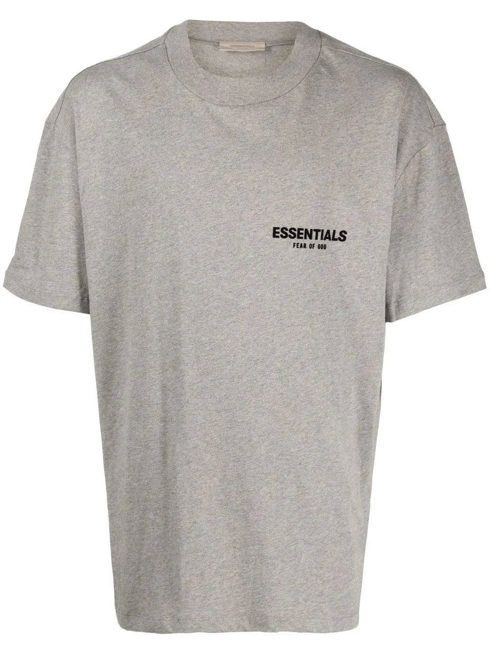 logo-print cotton T-shirt - 1