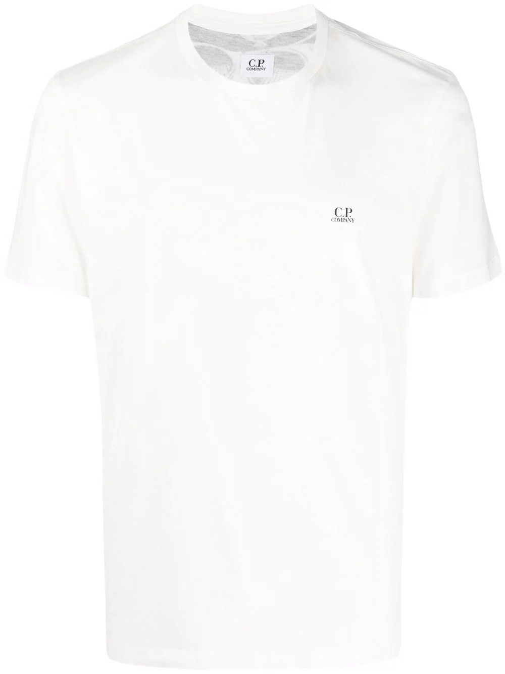 goggle-print logo T-shirt - 1