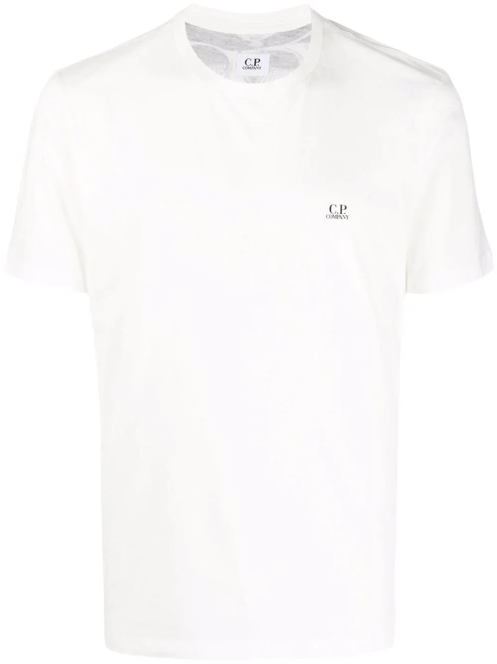 goggle-print logo T-shirt - 1
