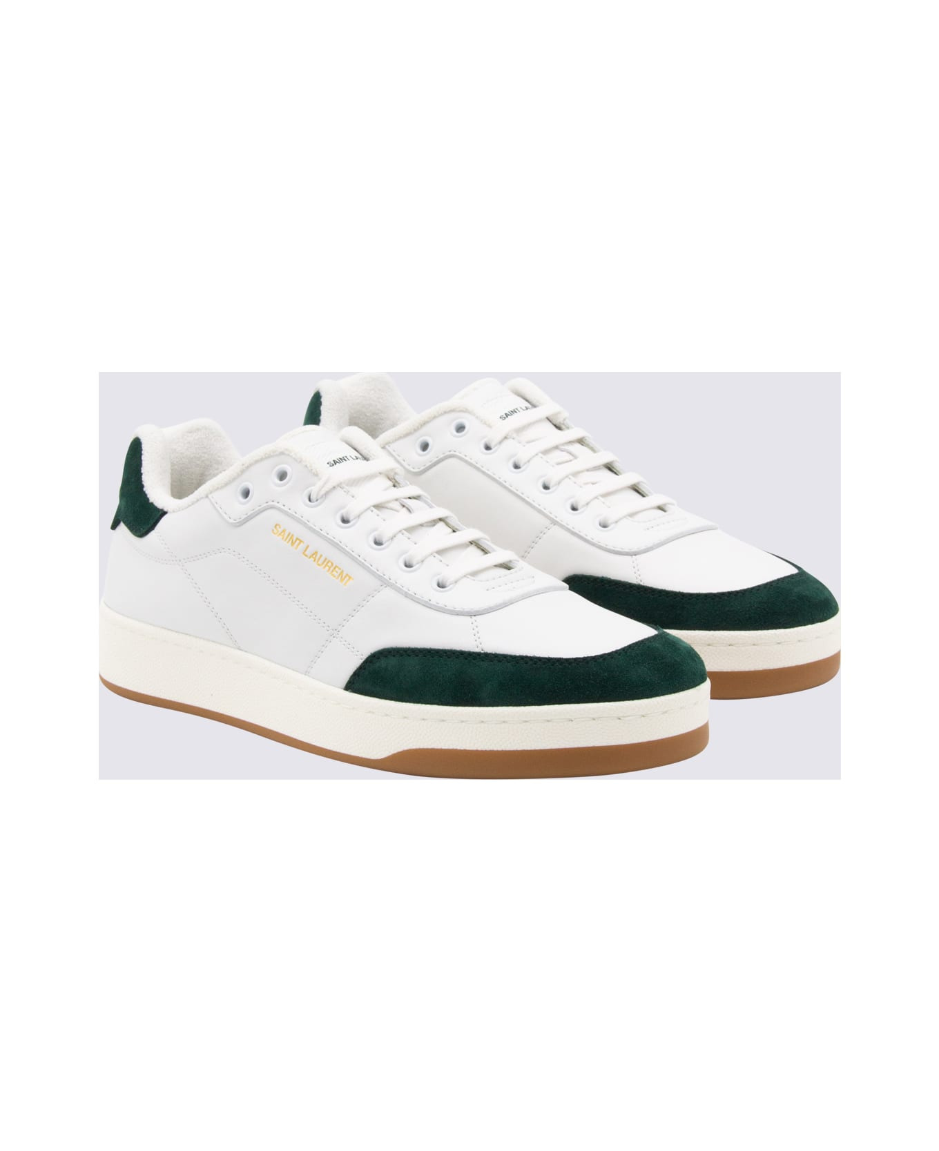 White And Green Sneakers - 2