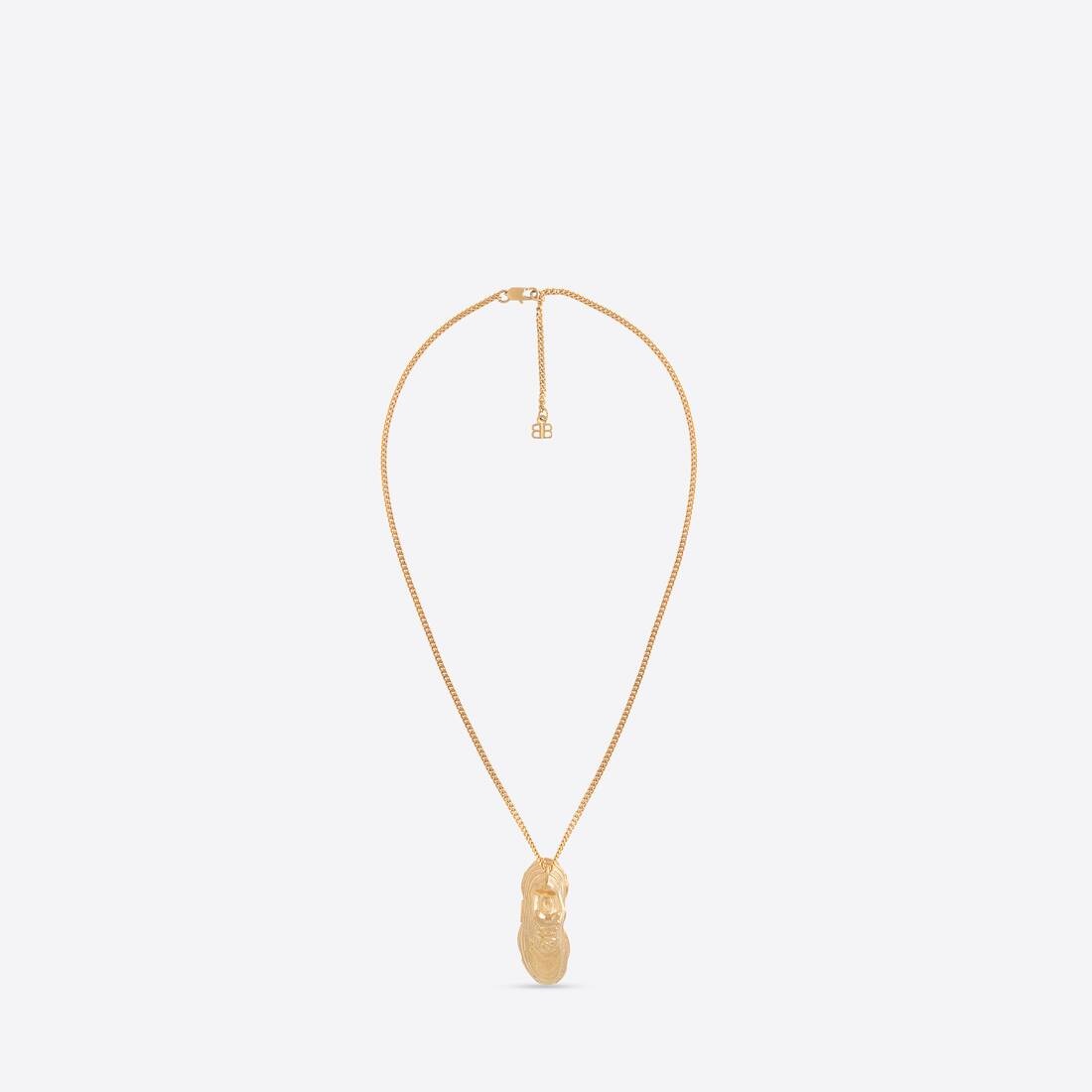Mini Triple S Necklace in Gold - 1