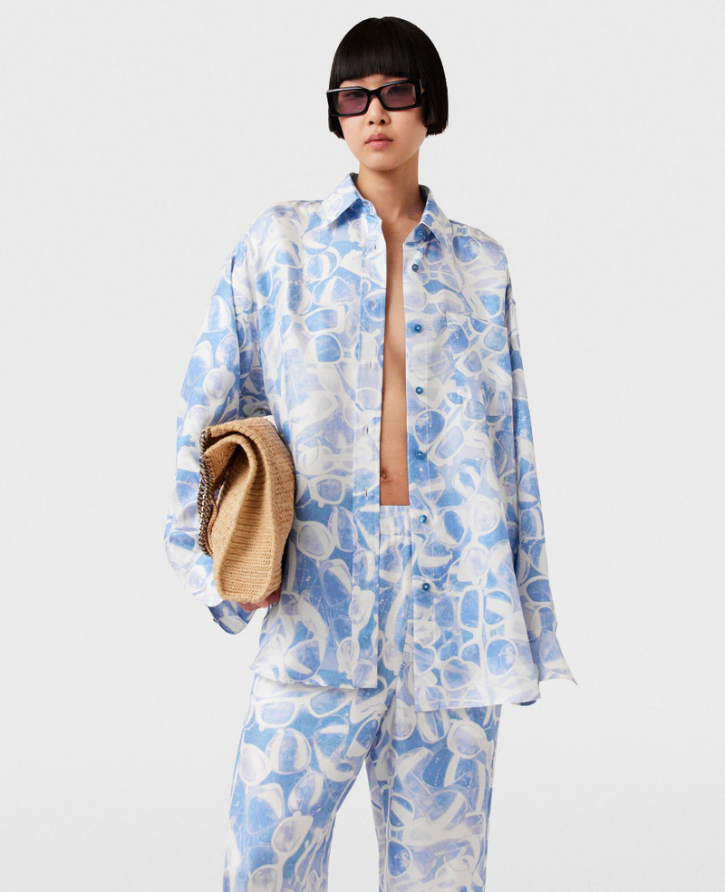Stella McCartney Sunglasses Print Long-Sleeve Shirt outlook