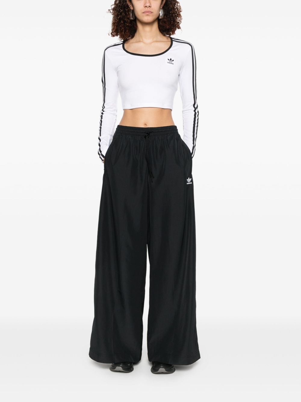 cropped 3-stripes T-shirt - 2