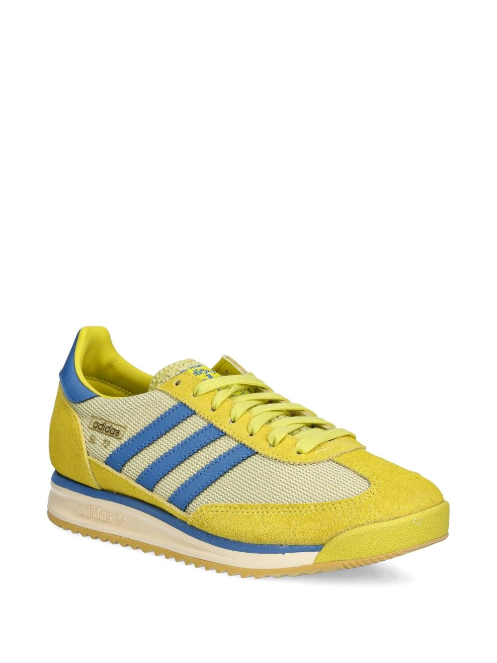 SL 72 three-stripe suede sneakers - 2