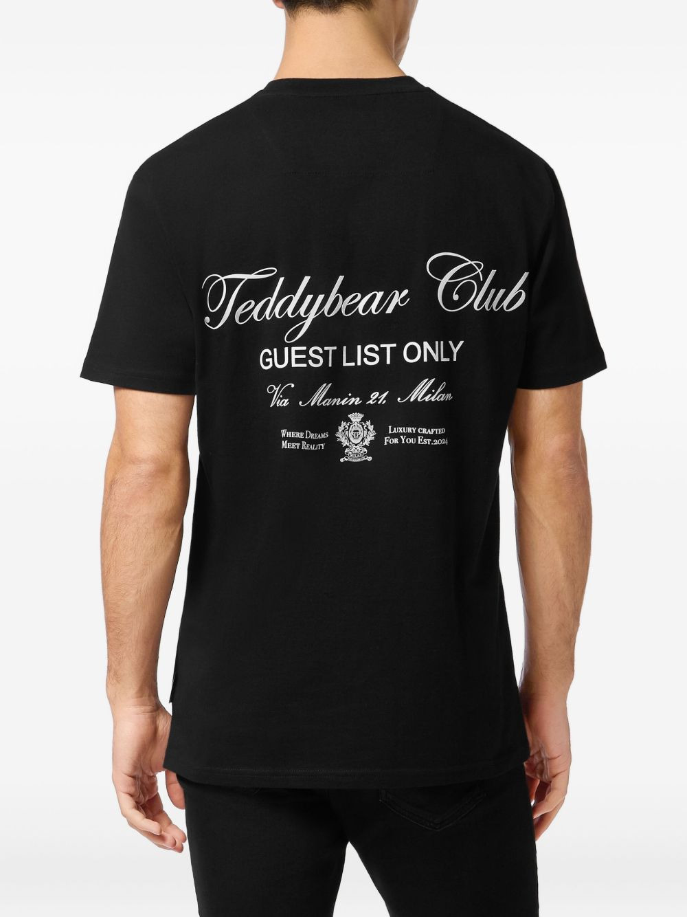 teddy bear-print T-shirt - 3