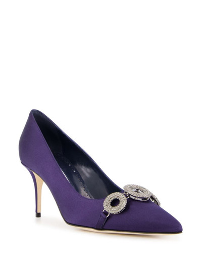 Manolo Blahnik 70mm Isteralo pumps outlook