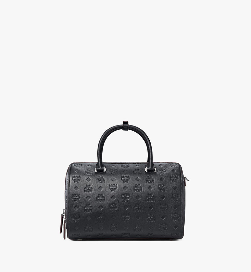 Boston Bag in Monogram Leather 6