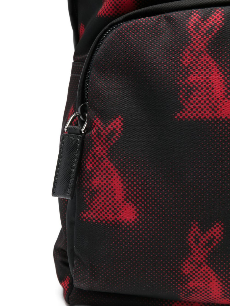 rabbit-print backpack 4