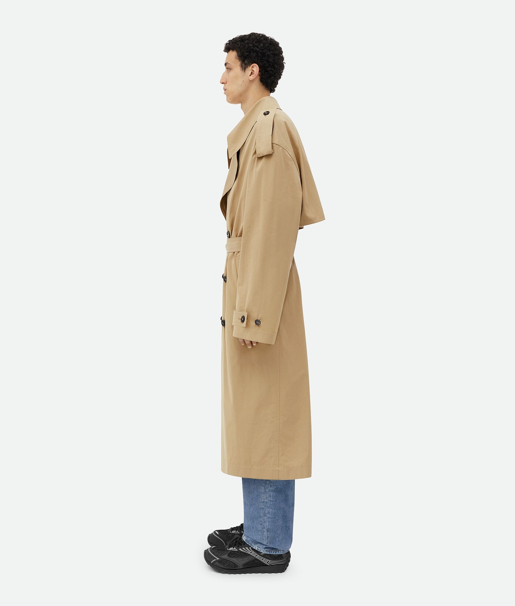 Cotton Trench Coat - 2