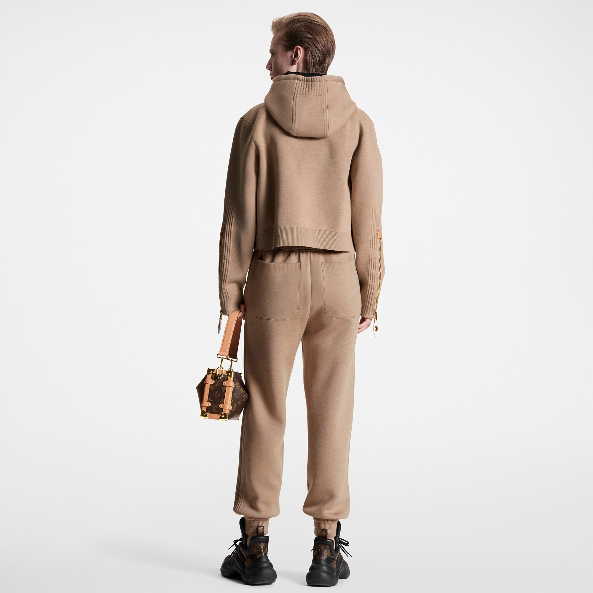 Wool-Silk Jogging Pants - 3
