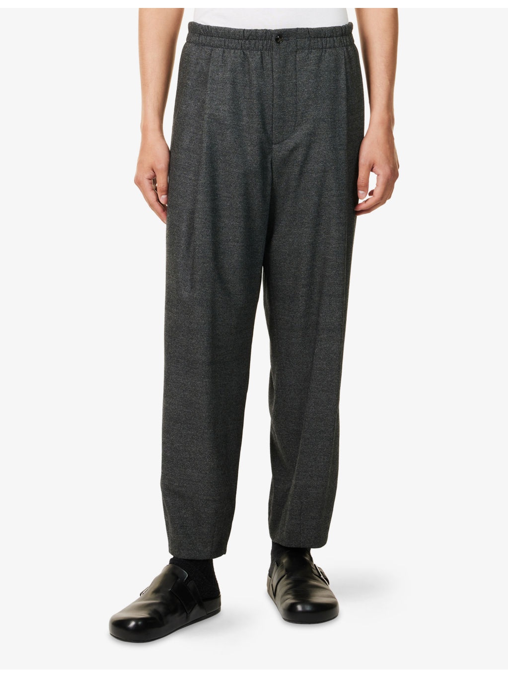 Elasticated-Waist Formal Woven Trouser - 3