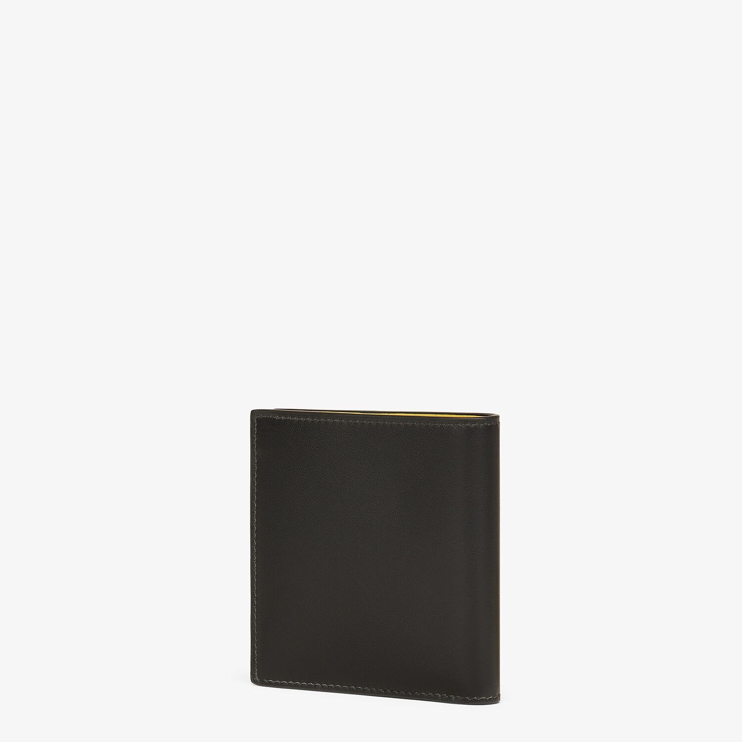 Black leather bi-fold wallet - 2