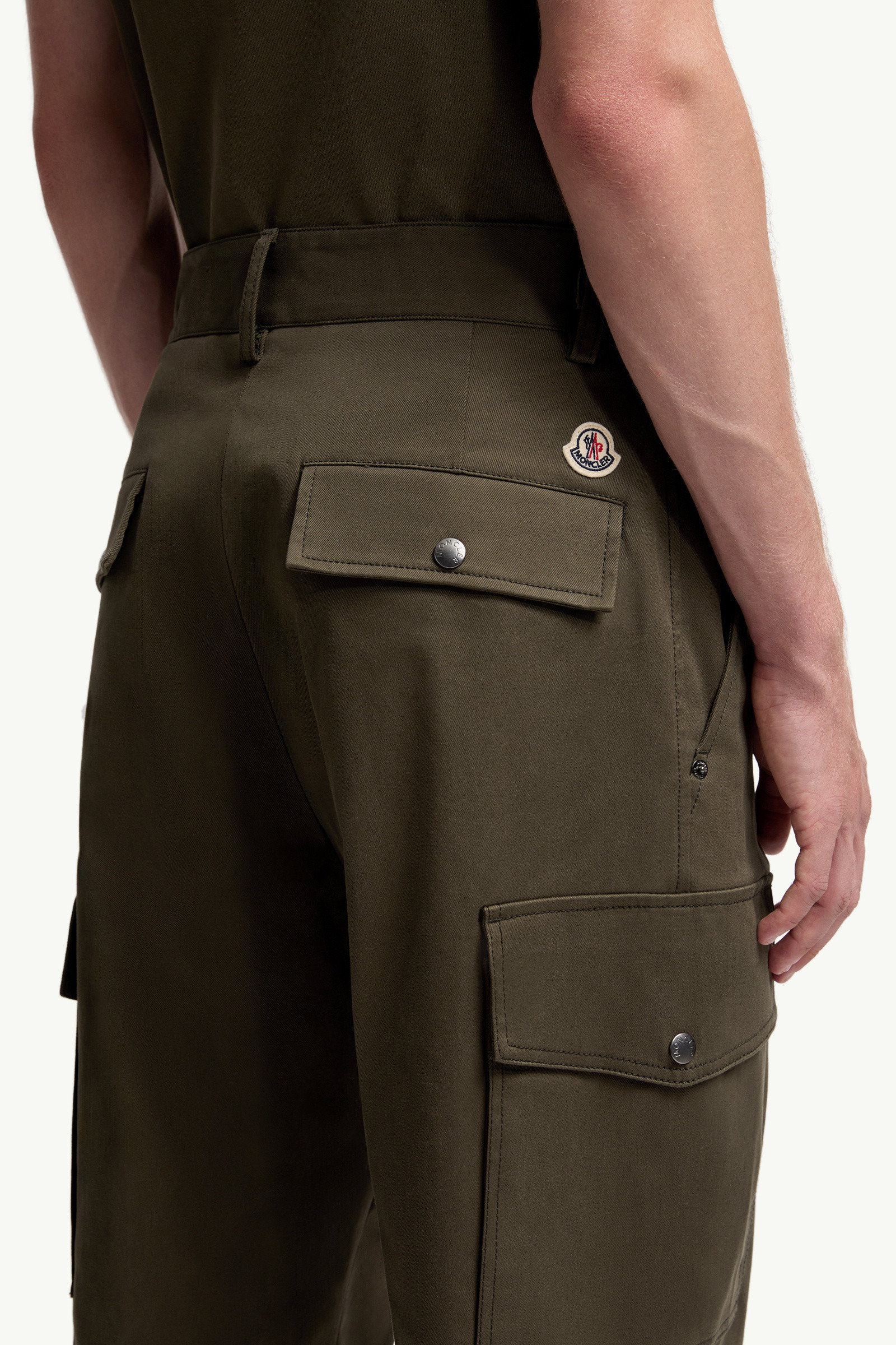 Cotton Gabardine Cargo Pants - 6