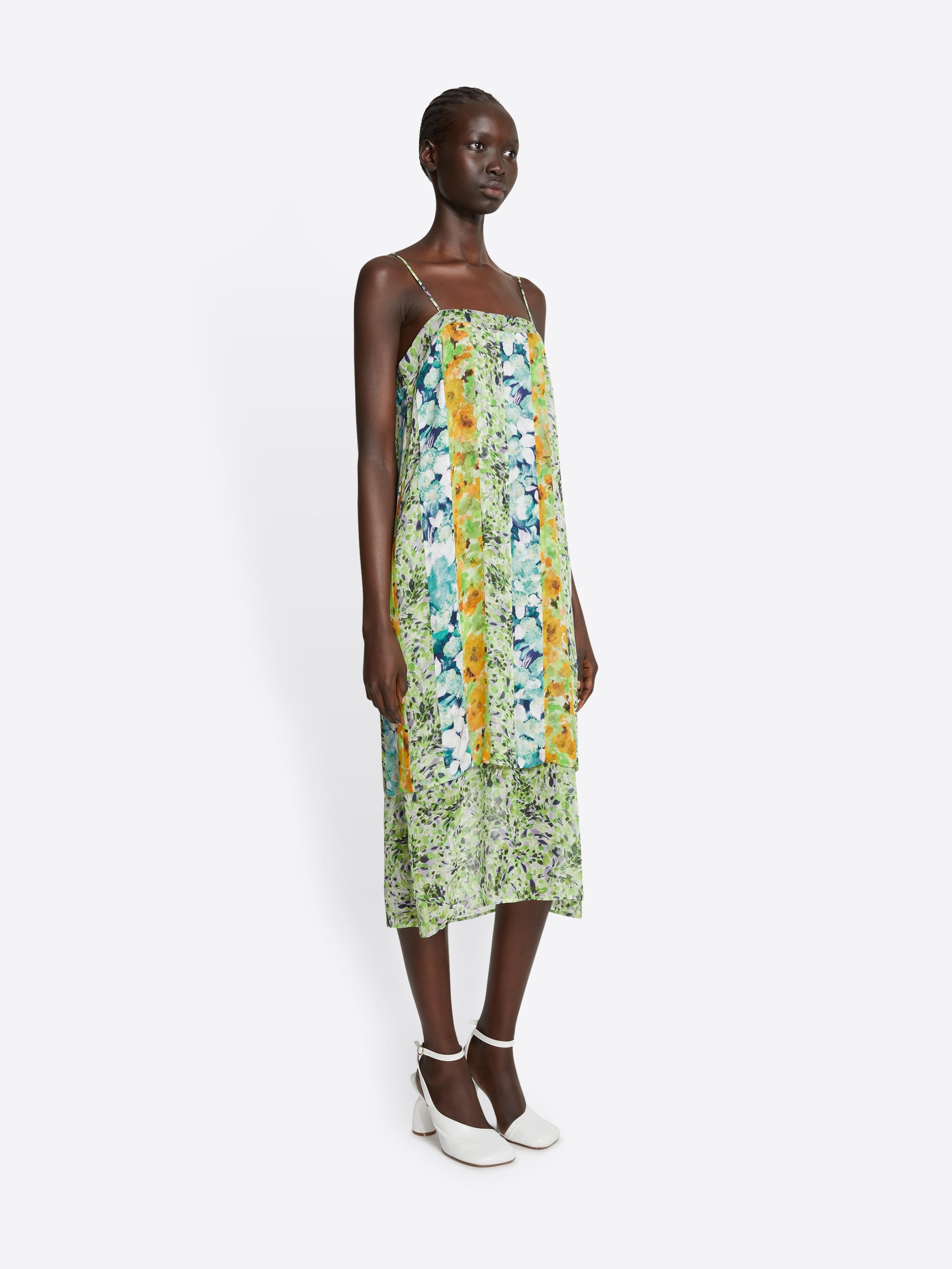 FLORAL SLIP DRESS - 3