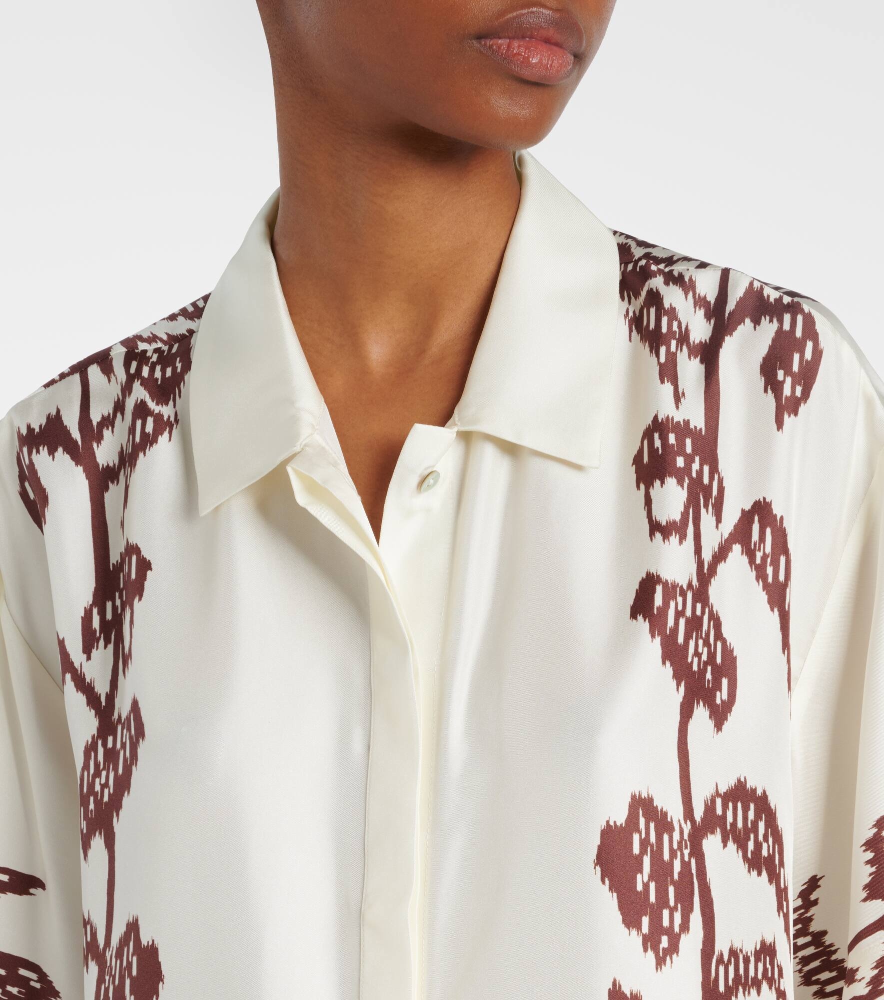 Montauk silk twill shirt - 4