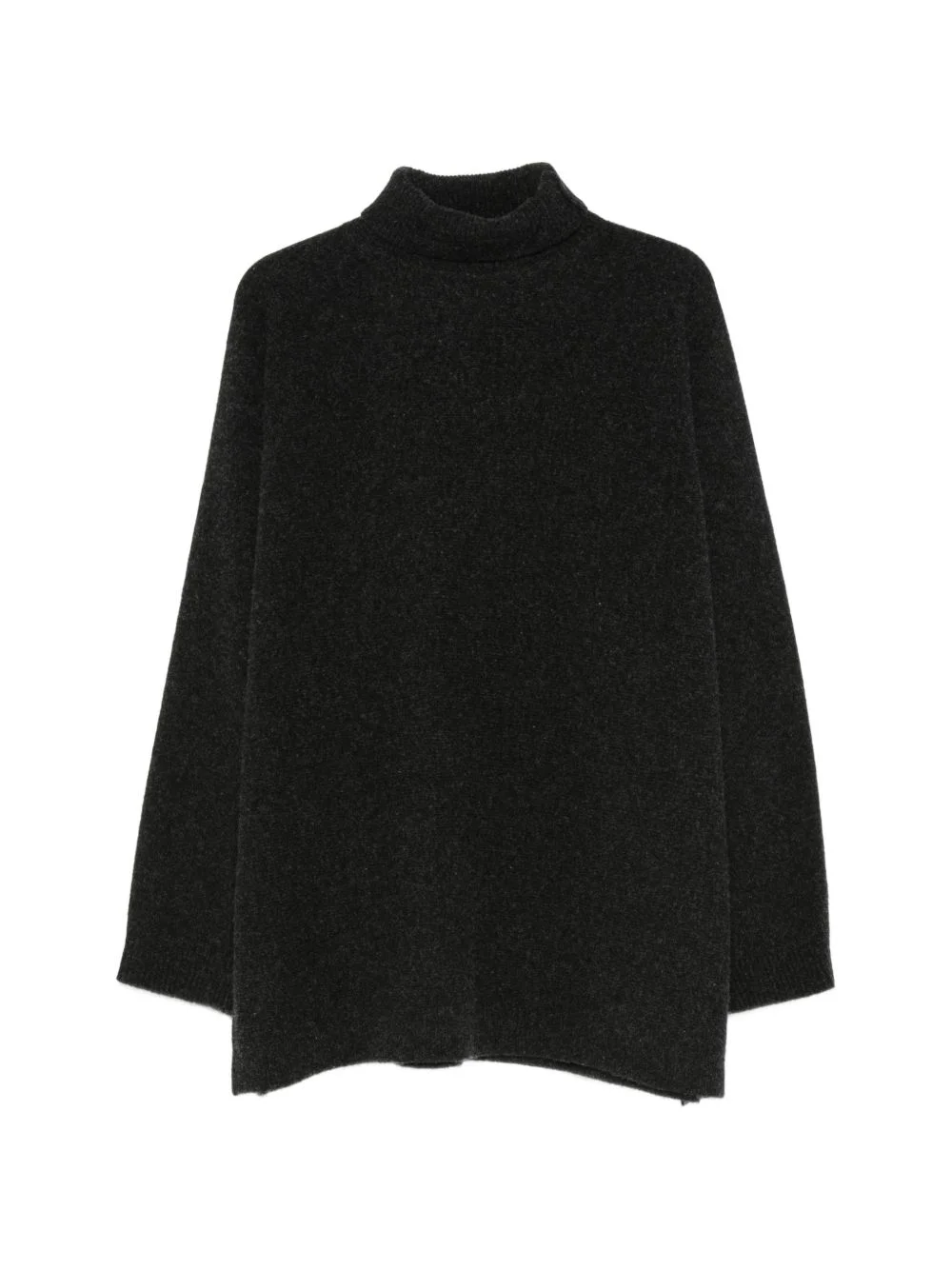 high-neck knitted sweater - 1