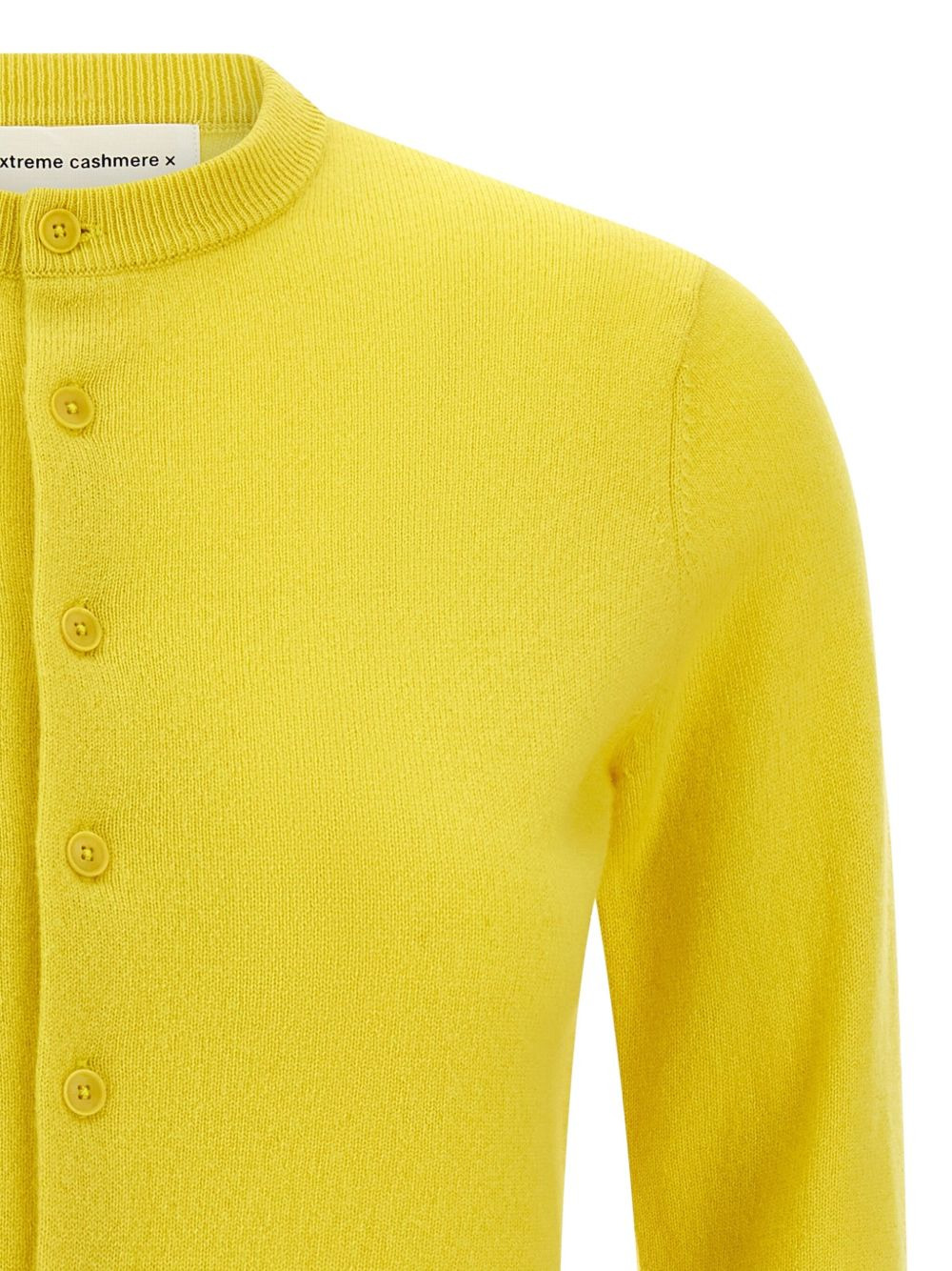 button-front cuffed-sleeve cardigan - 2