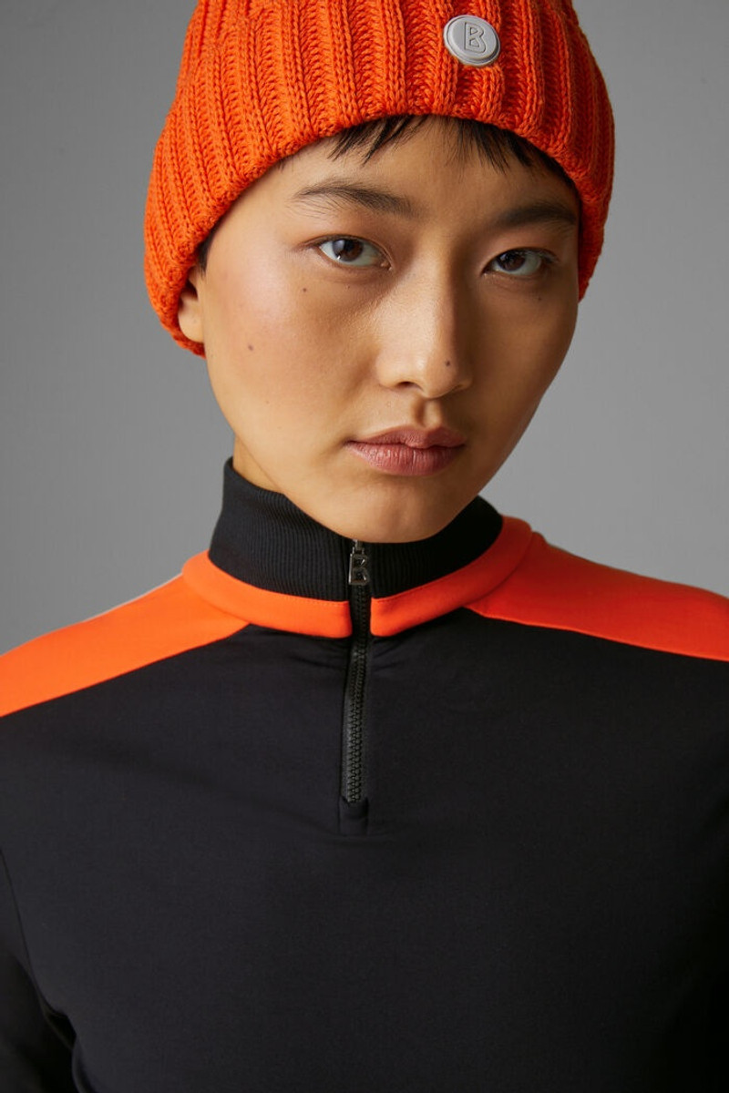 Junita First layer in Black/Orange 4