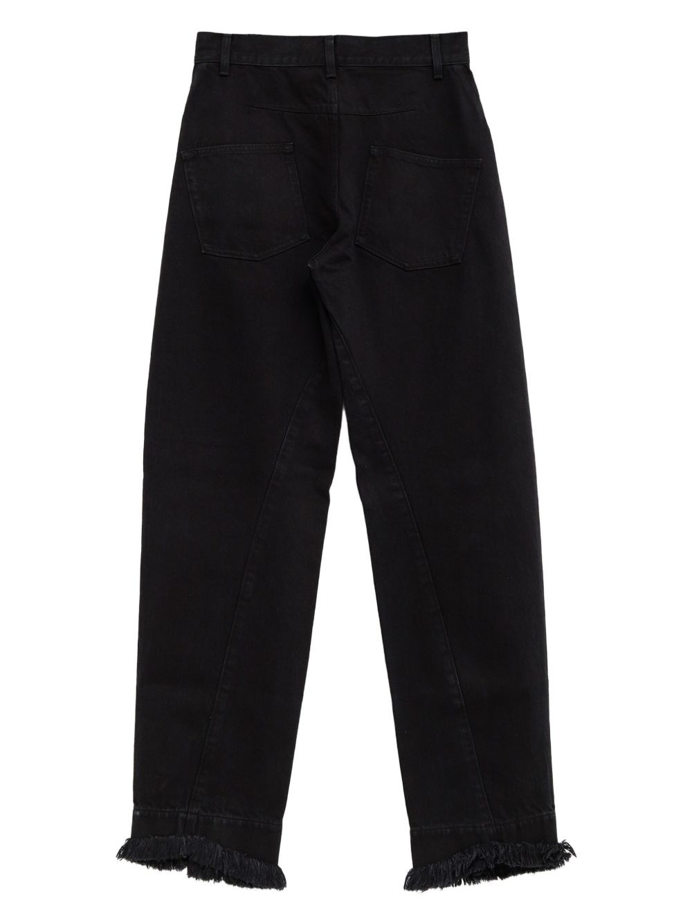 frayed-hem jeans - 2