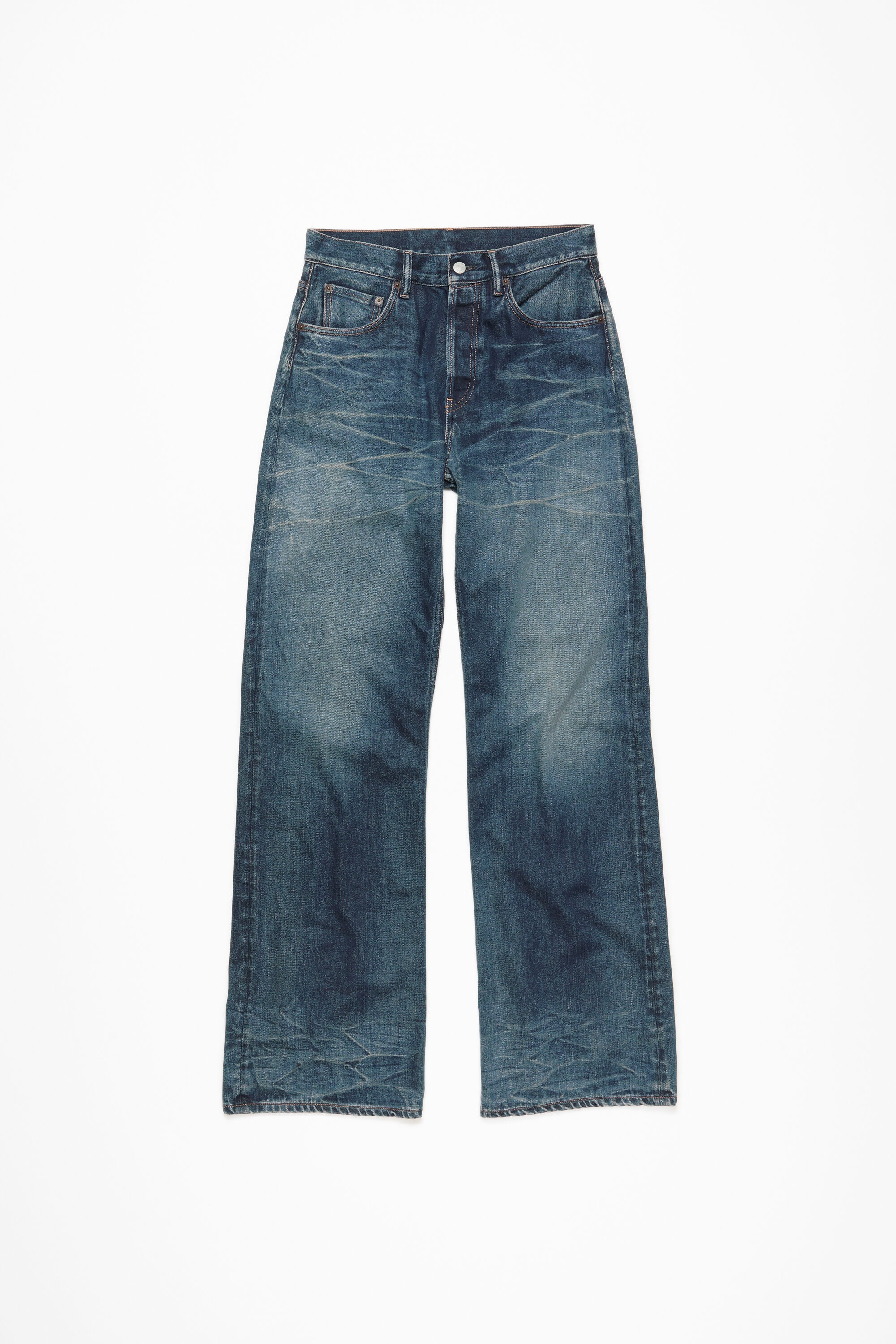 Loose fit jeans - 2021F - Mid Blue - 8