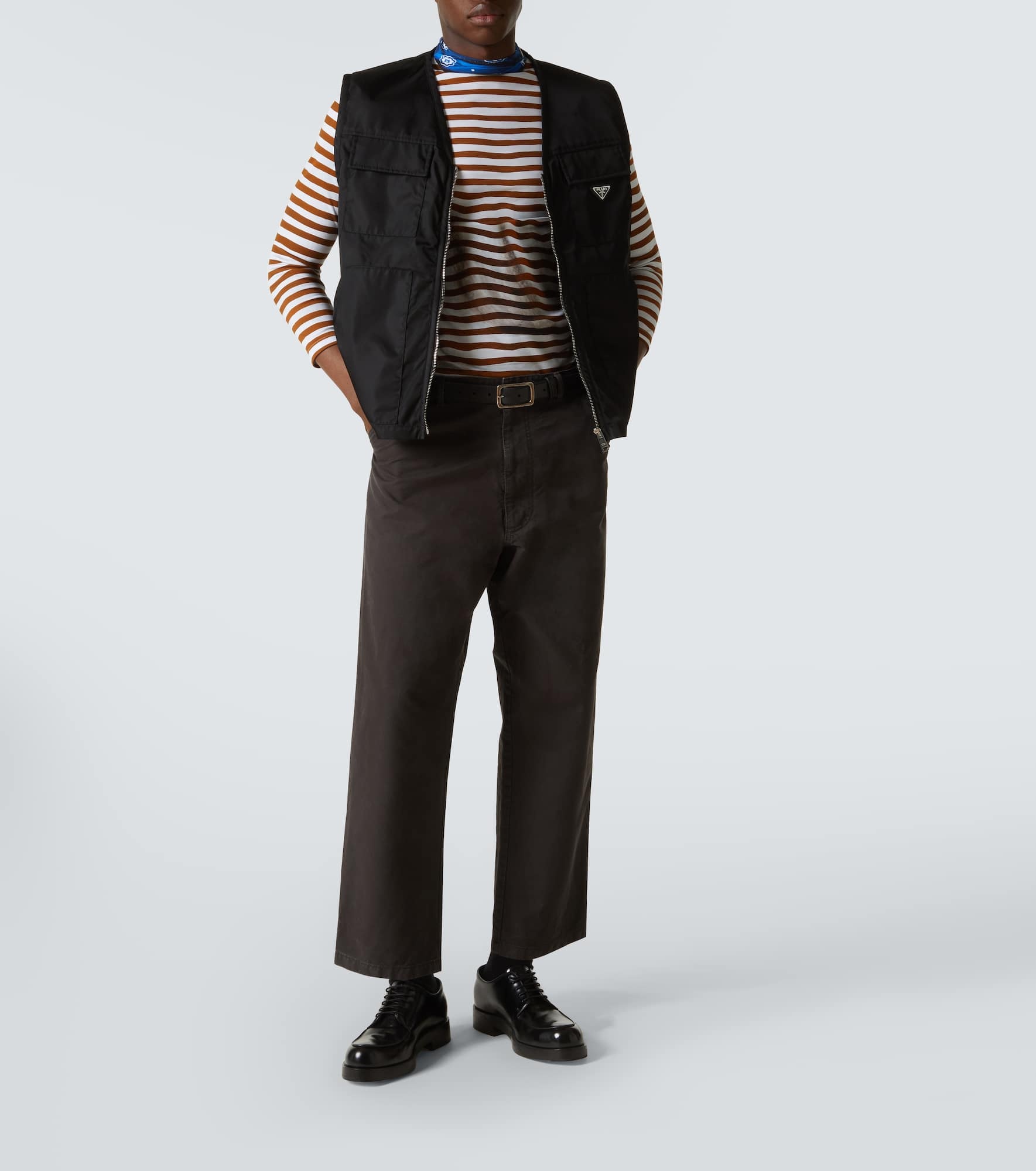 Re-Nylon V-neck vest - 2