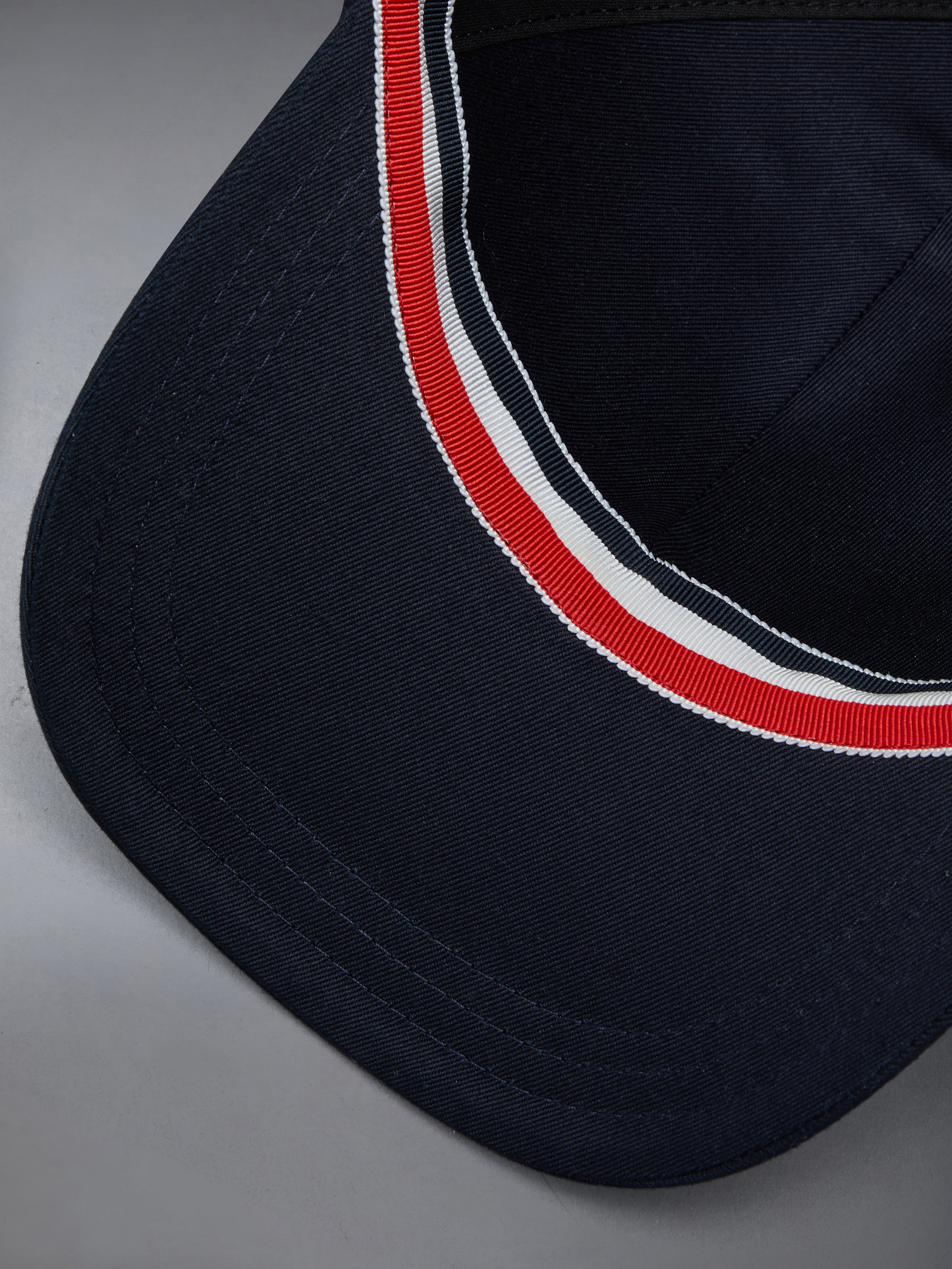 Navy Cotton Twill Baseball Cap - 8