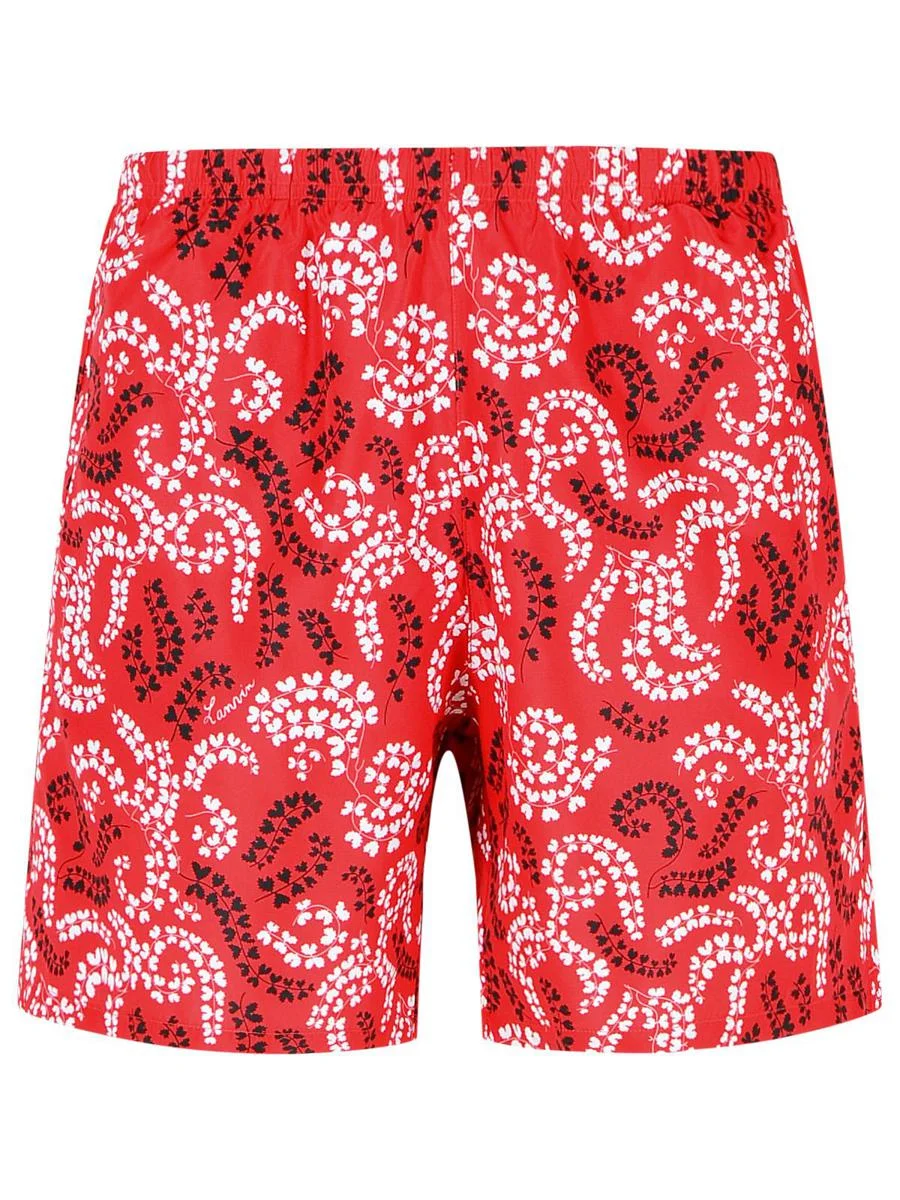 Lanvin Red Polyester Swimsuit - 1