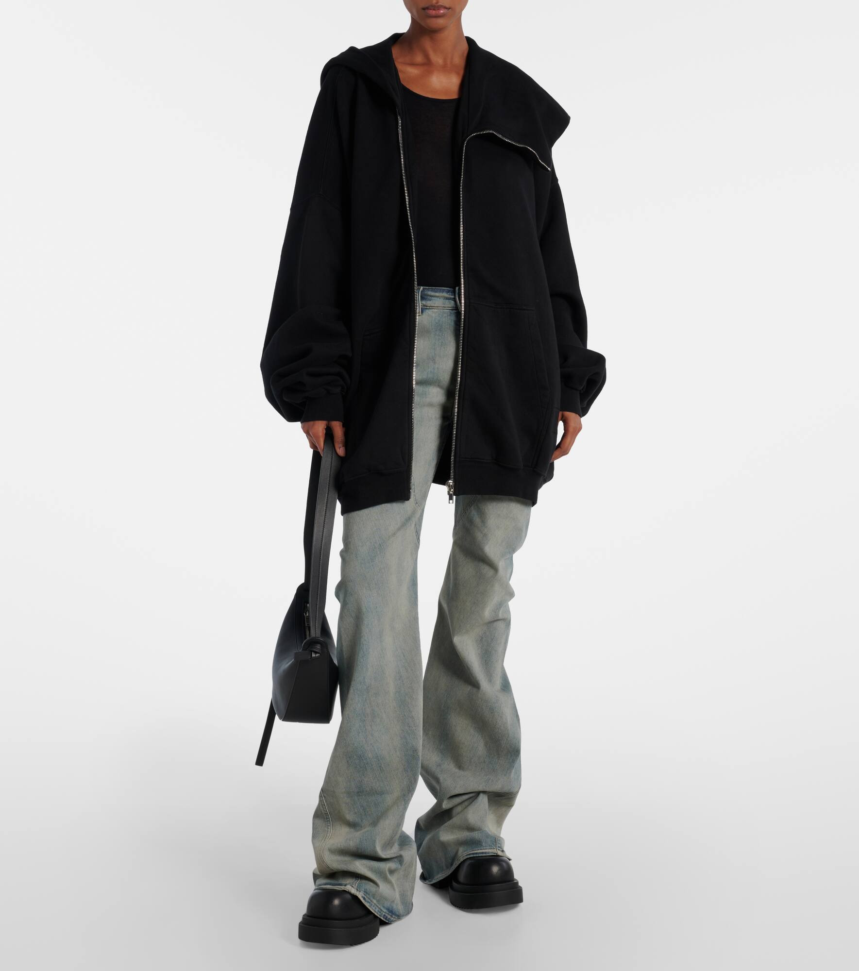Mega Mountain cotton jersey hoodie - 2
