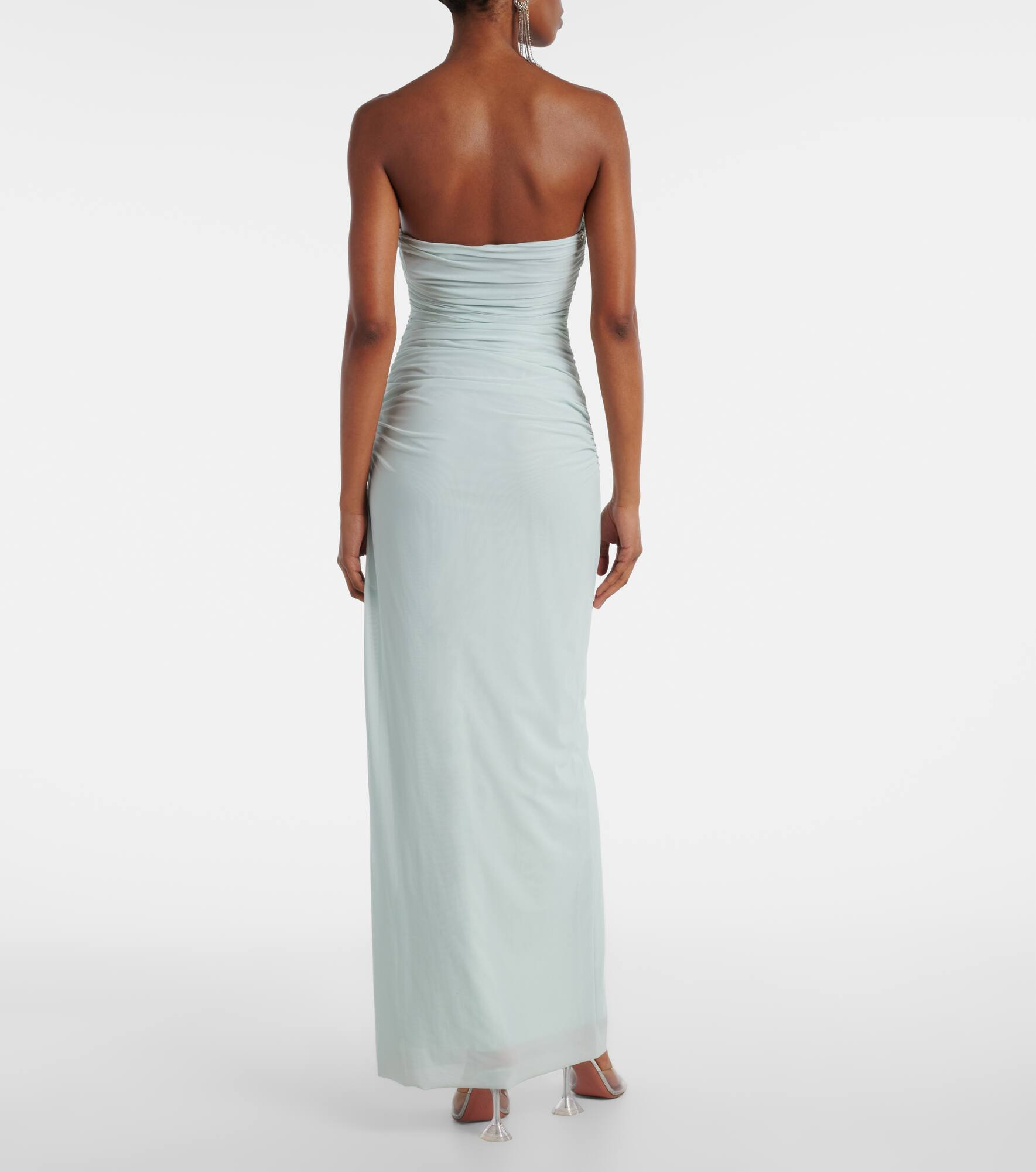 Salacia ruched jersey gown - 3