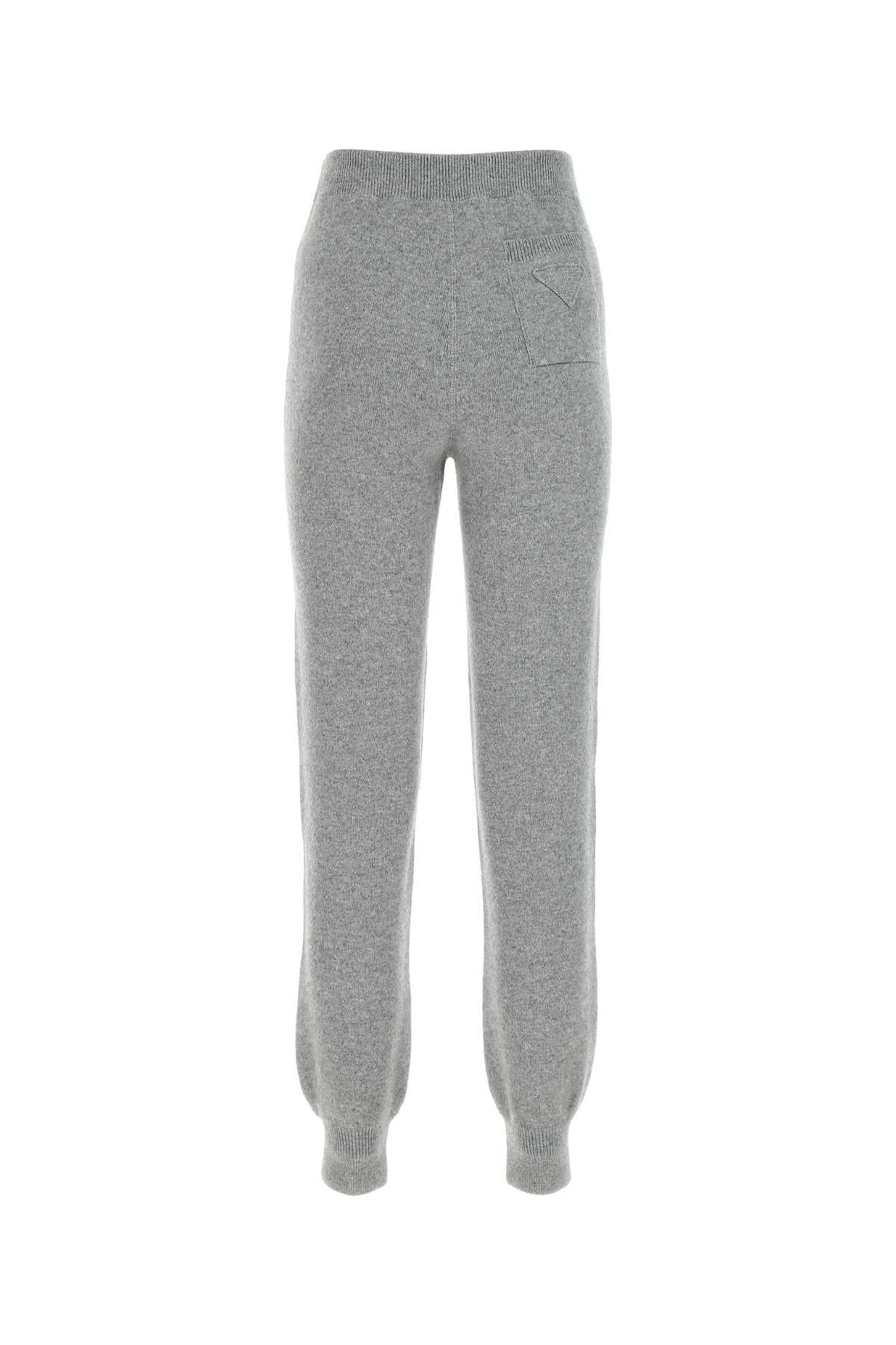 Prada Women Grey Cashmere Joggers - 2