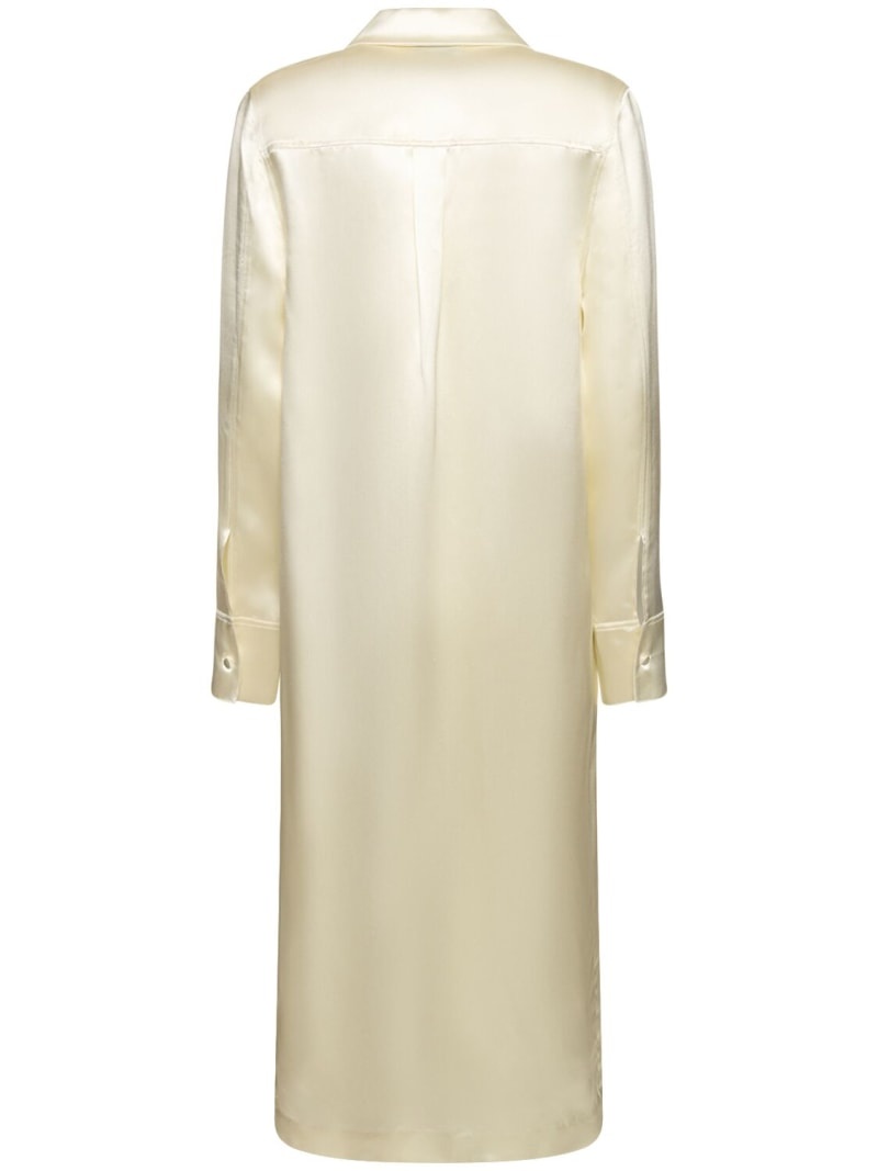 Oyat silk blend long shirt - 5