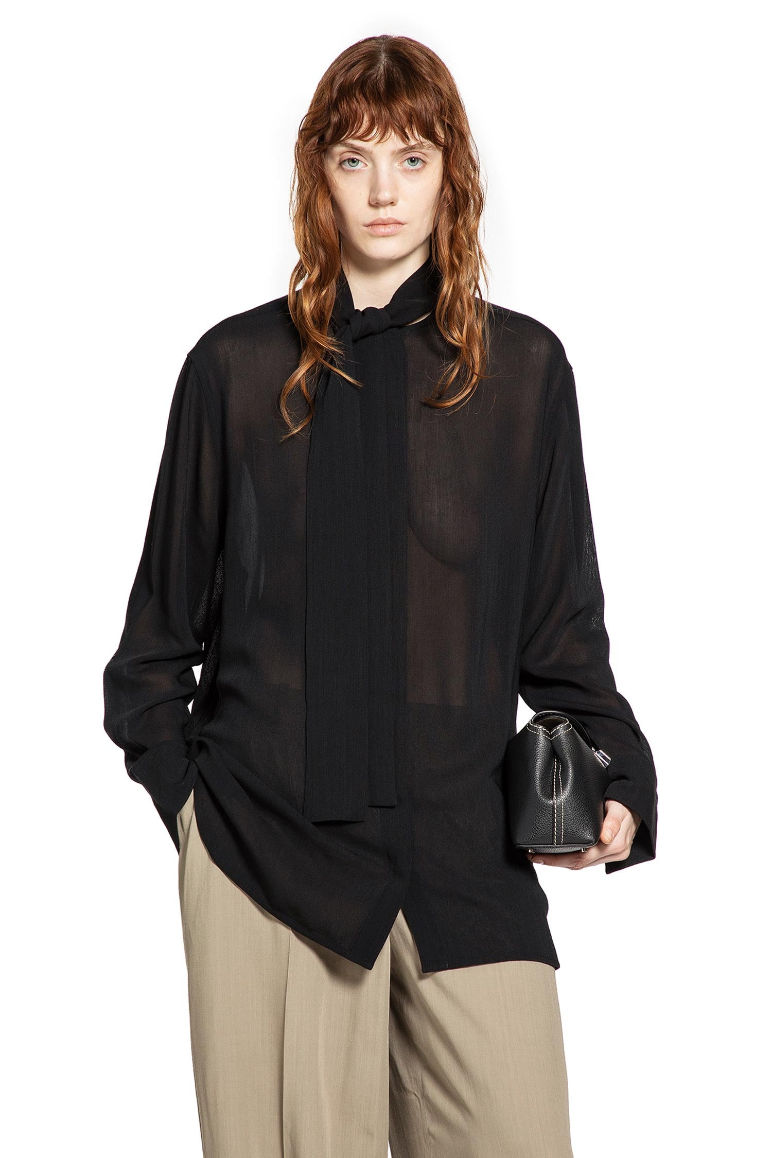 Long Scarf Blouse - 6