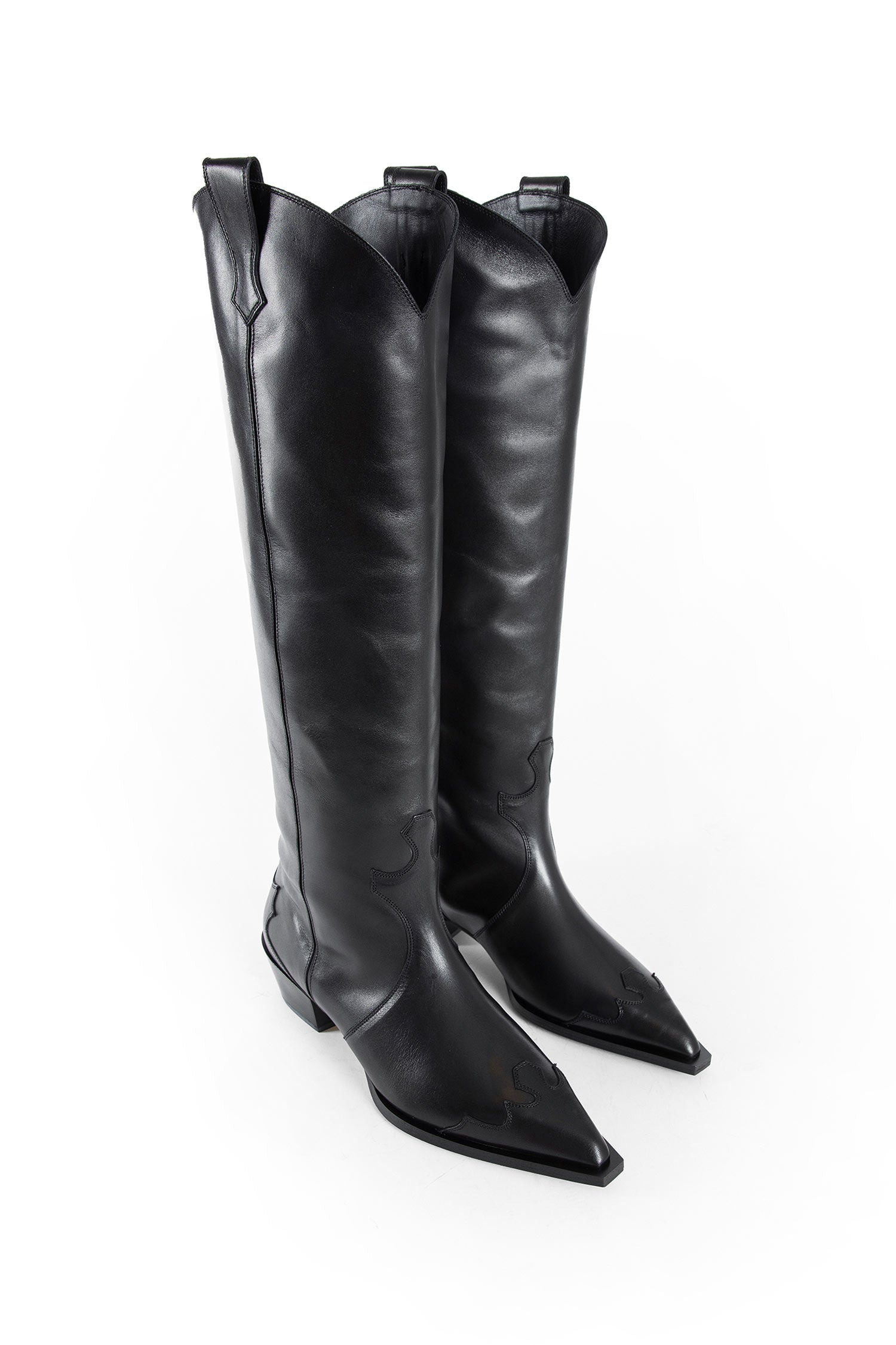 Aruna-Leather-Knee-High-Cowboy-Boots - 7
