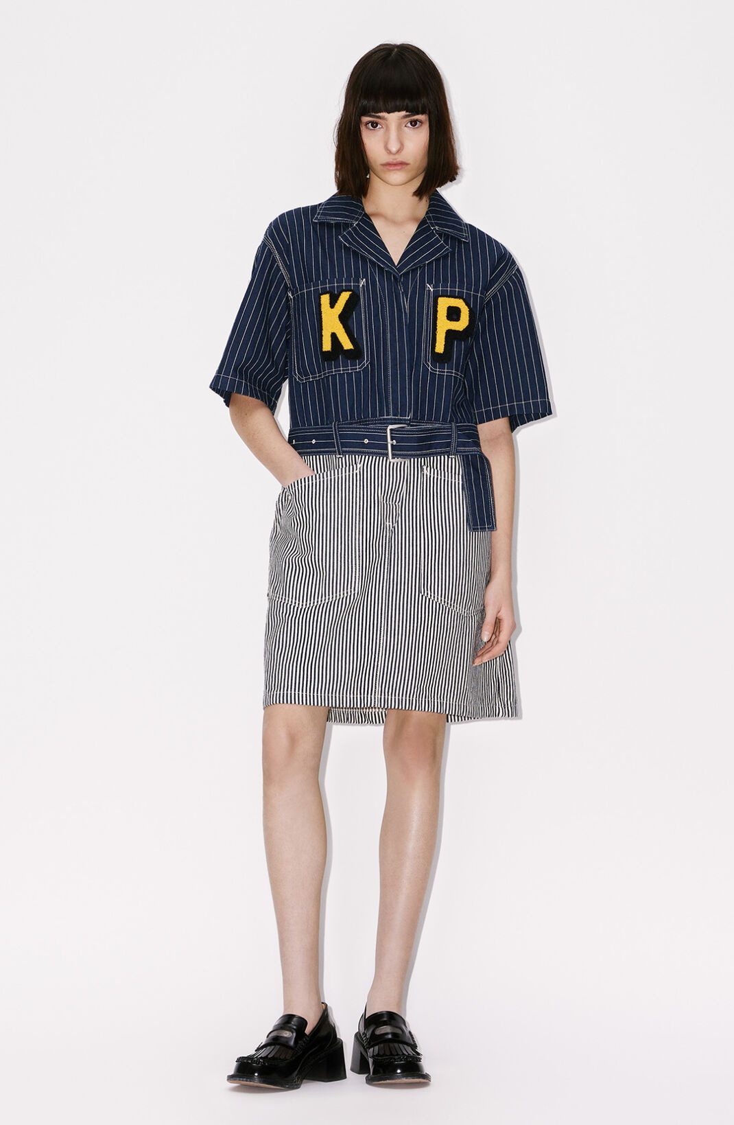 'KENZO Sera' denim shirt dress - 2