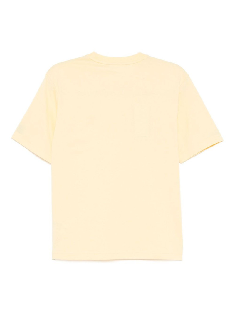 LACOSTE logo-appliqué cotton T-shirt outlook