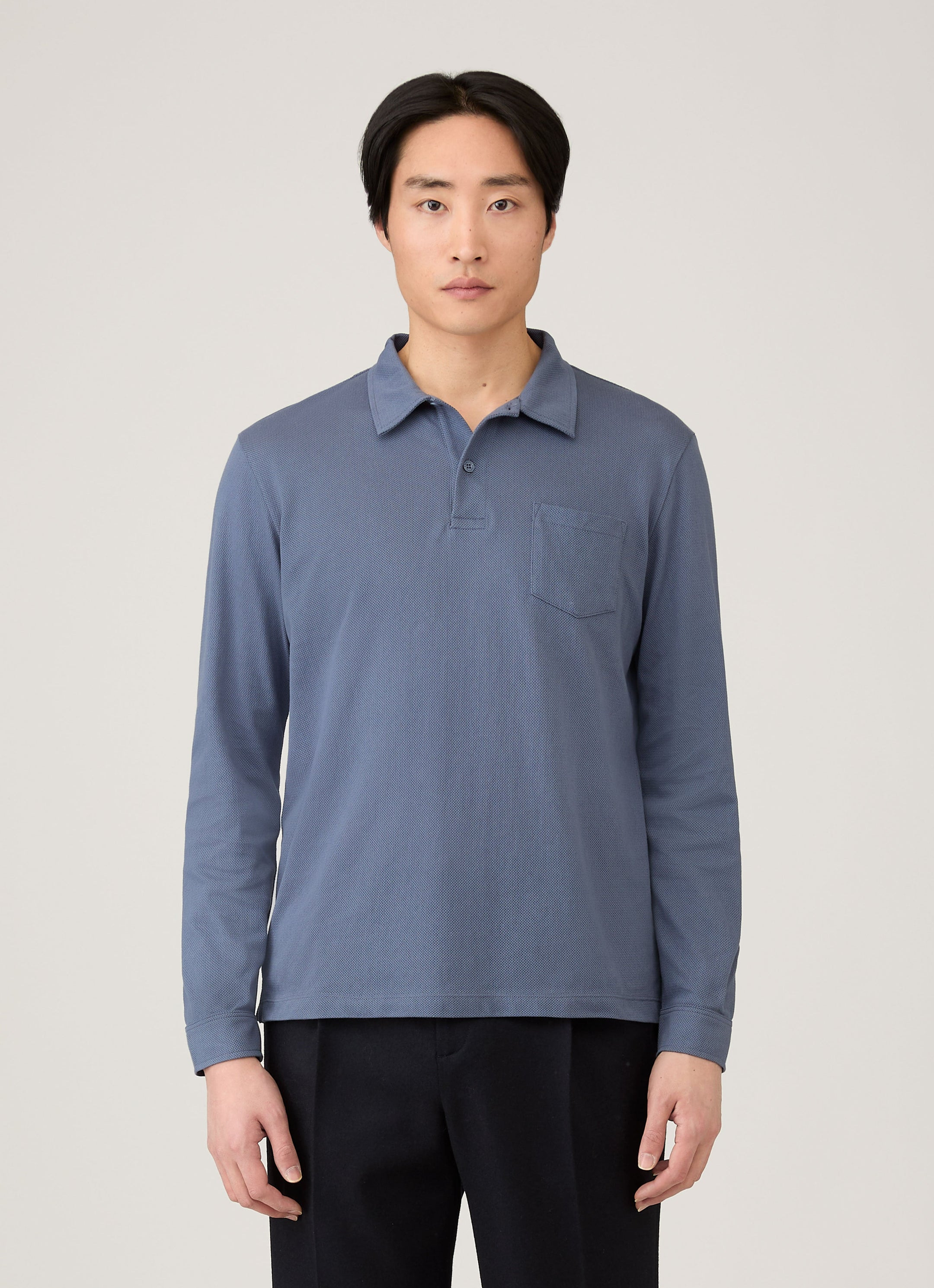 Long Sleeve Riviera Polo Shirt - 2