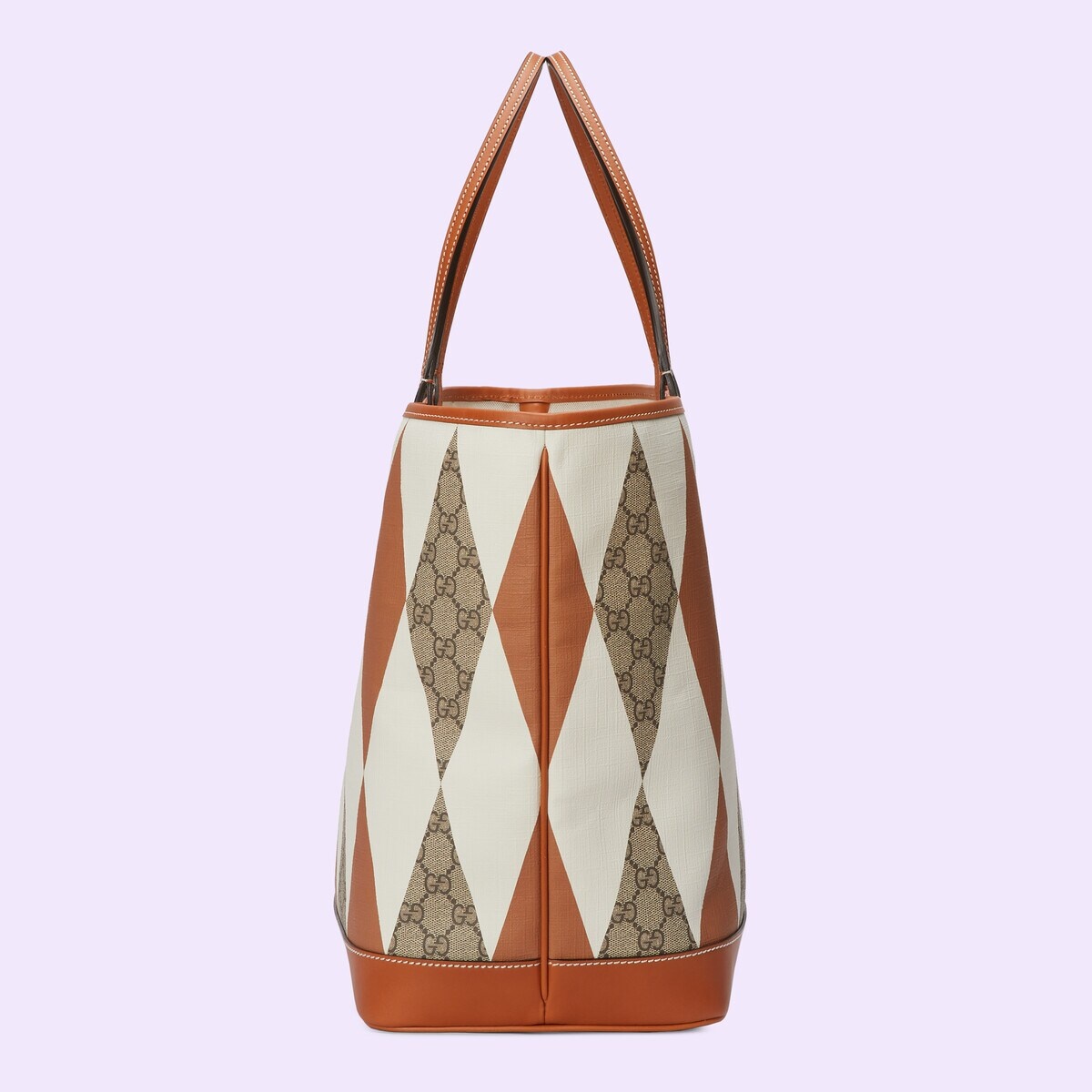 GG rhombus print large tote bag - 6