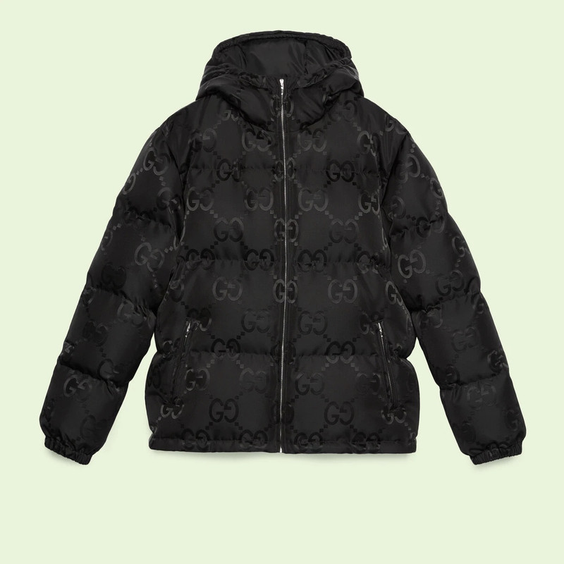 Jumbo GG canvas jacket - 1