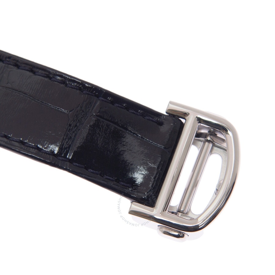 Cartier Pasha Automatic Silver Dial Black Leather Watch WSPA0012 - 4