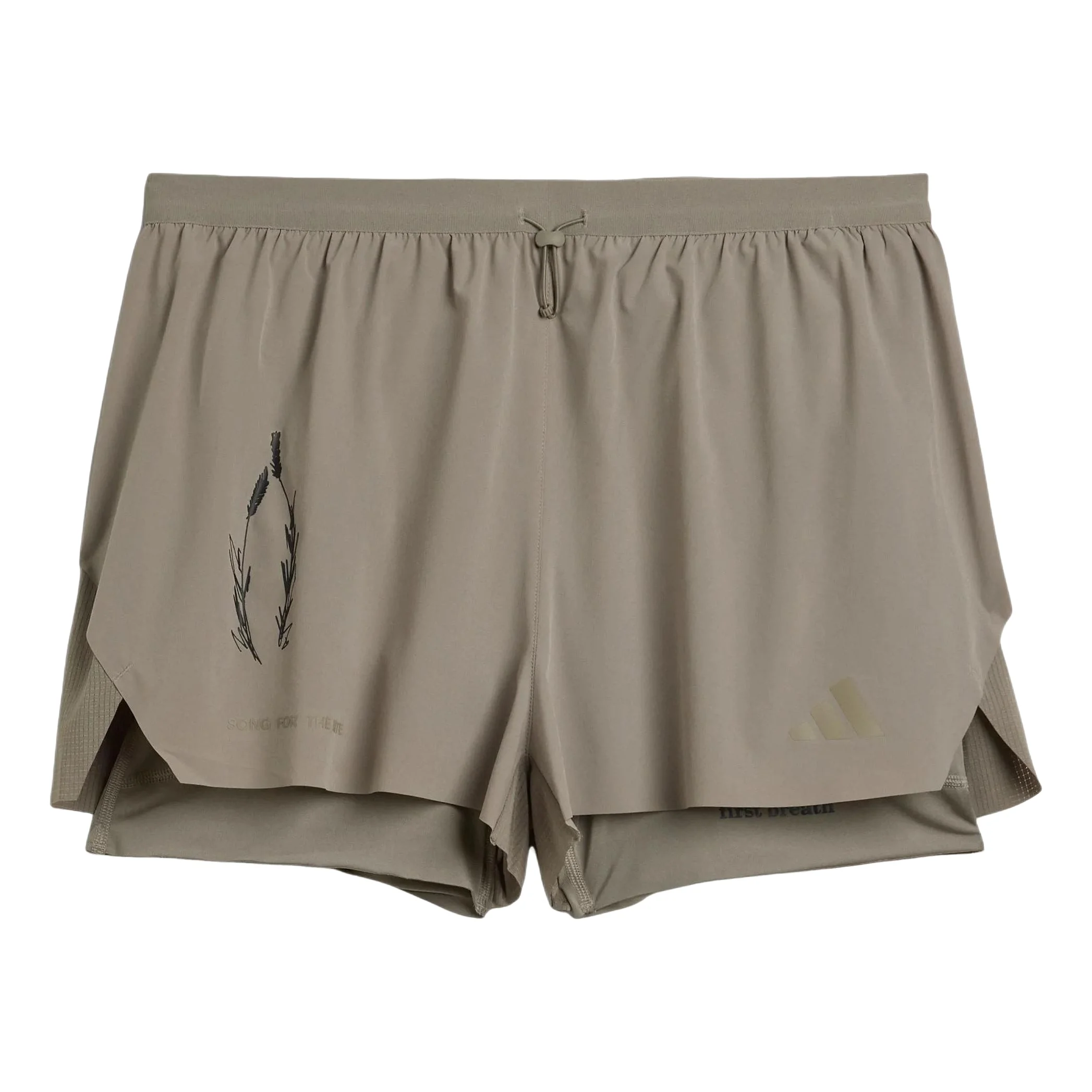 (WMNS) adidas x Song For the Mute 2in1 Shorts Asia Sizing 'Putty Beige' KW8030 - 1