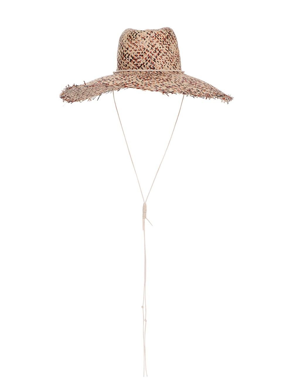 MULTI TONE STRAW FEDORA - 3