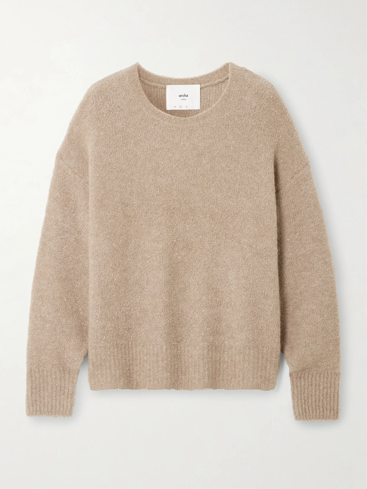Iman Cashmere-blend Bouclé-knit Sweater - 1