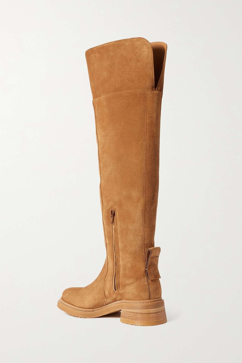 Bonni suede over-the-knee boots 3