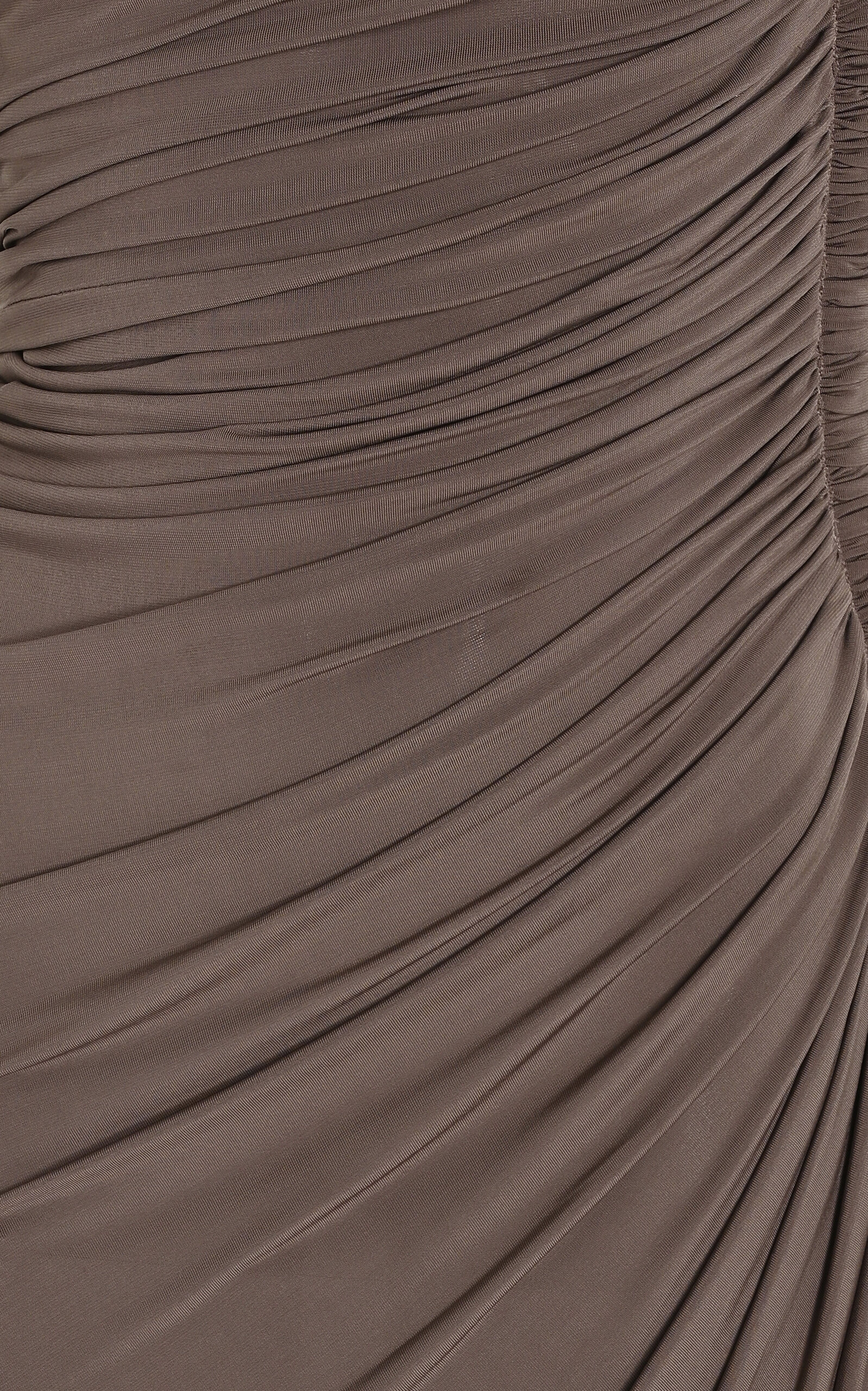 Asym Asymmetric Stretch-Jersey Midi Dress grey - 6