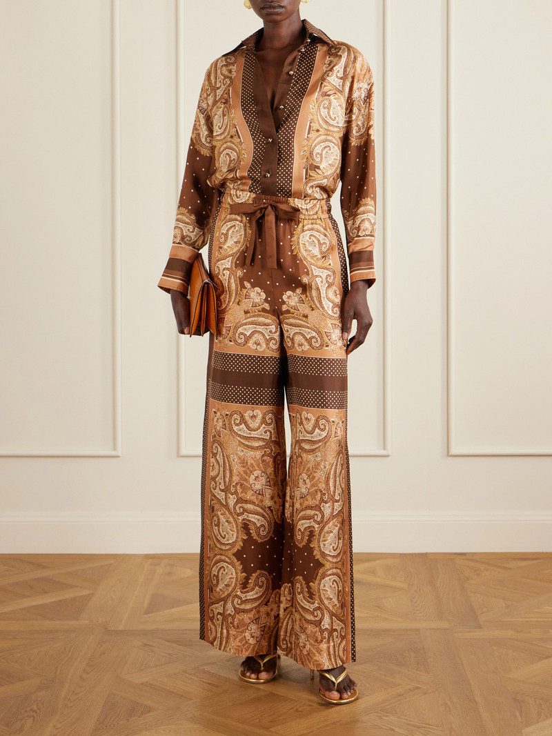 Zimmermann Luna Printed Silk-twill Shirt outlook