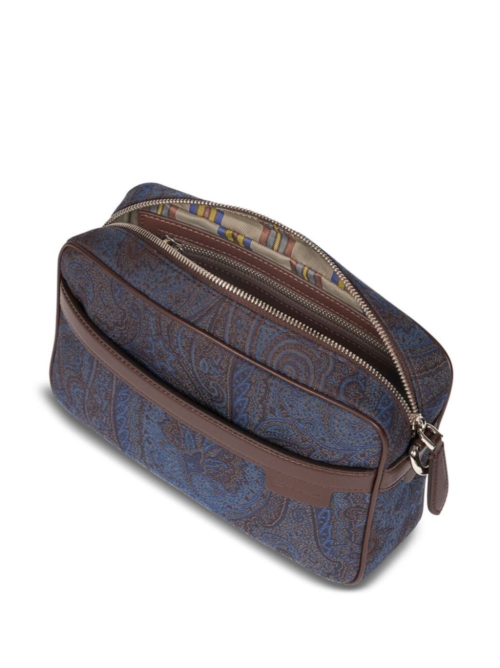 paisley cotton-blend bag - 6