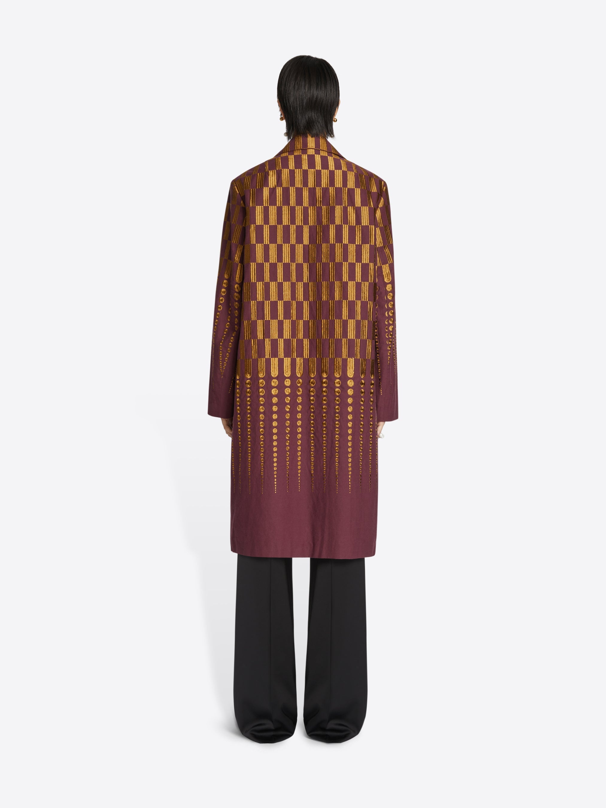 EMBROIDERED COAT - 5